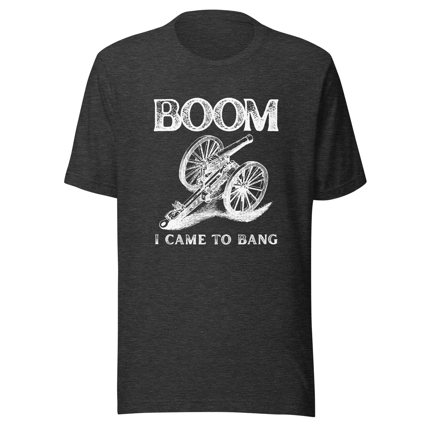 Canon BOOM I came to bang Unisex t-shirt
