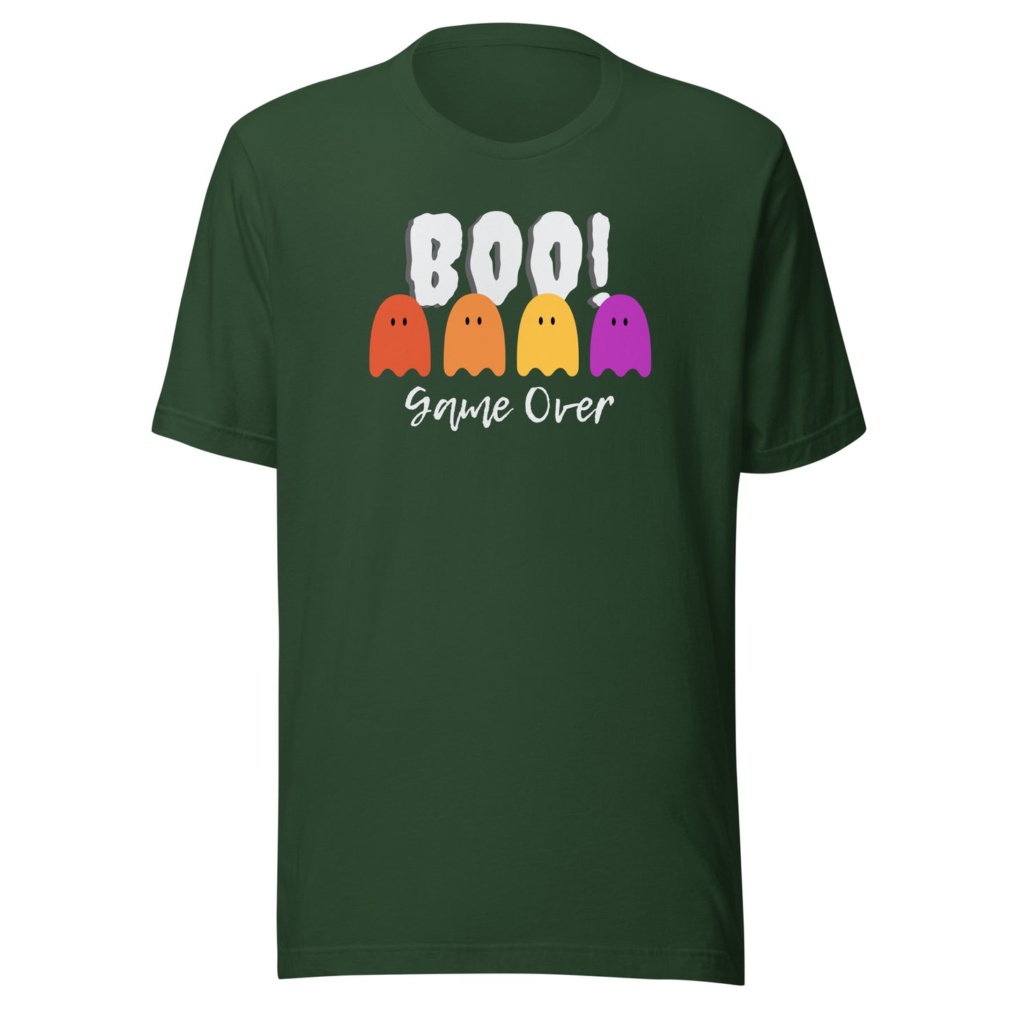 BOO! Game Over Ghosts Unisex t-shirt