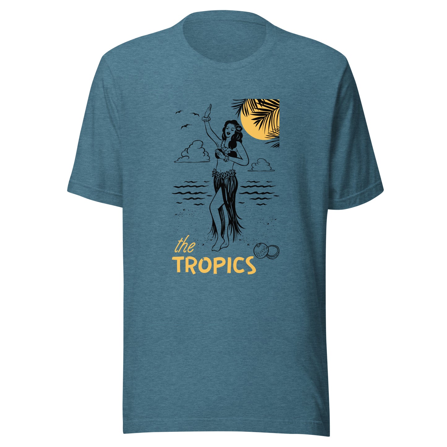 The TROPICS - Paradise Awaits Unisex t-shirt