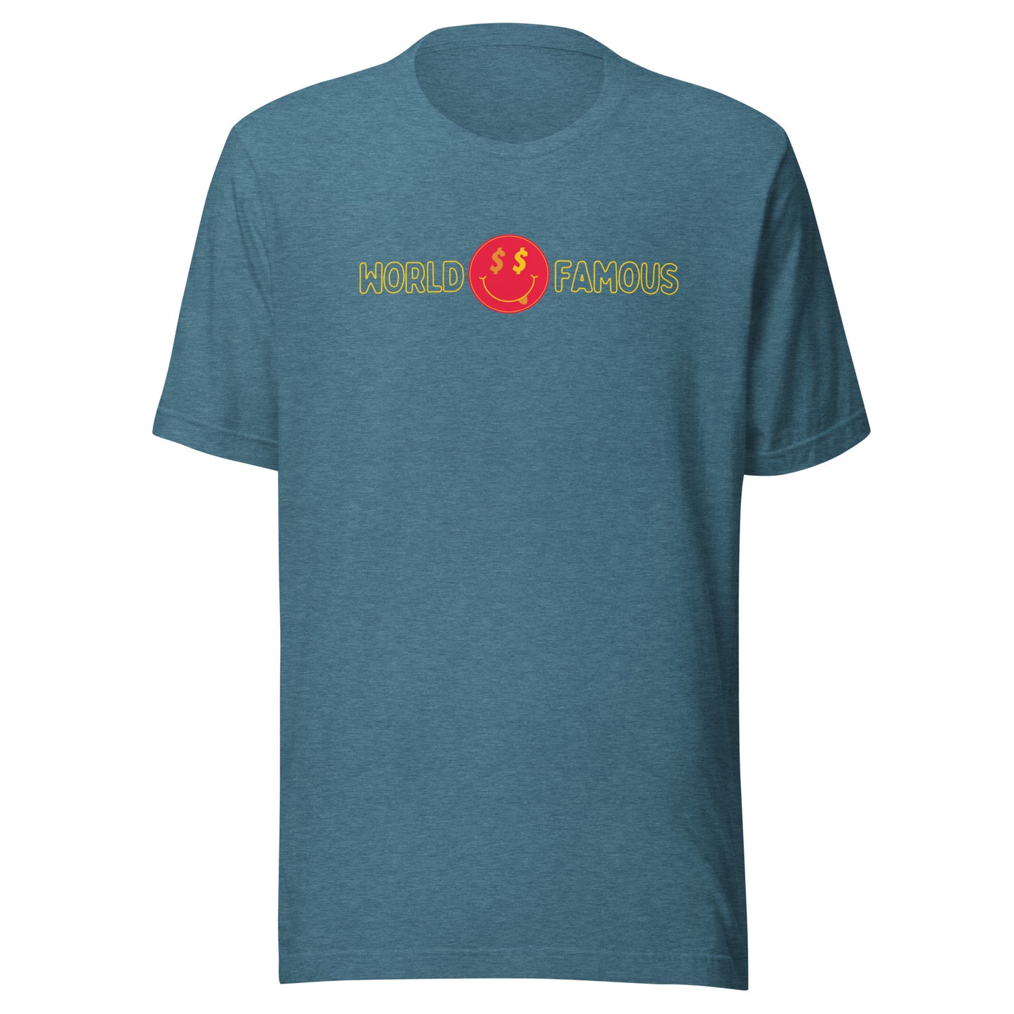 World Famous Smiley Unisex t-shirt