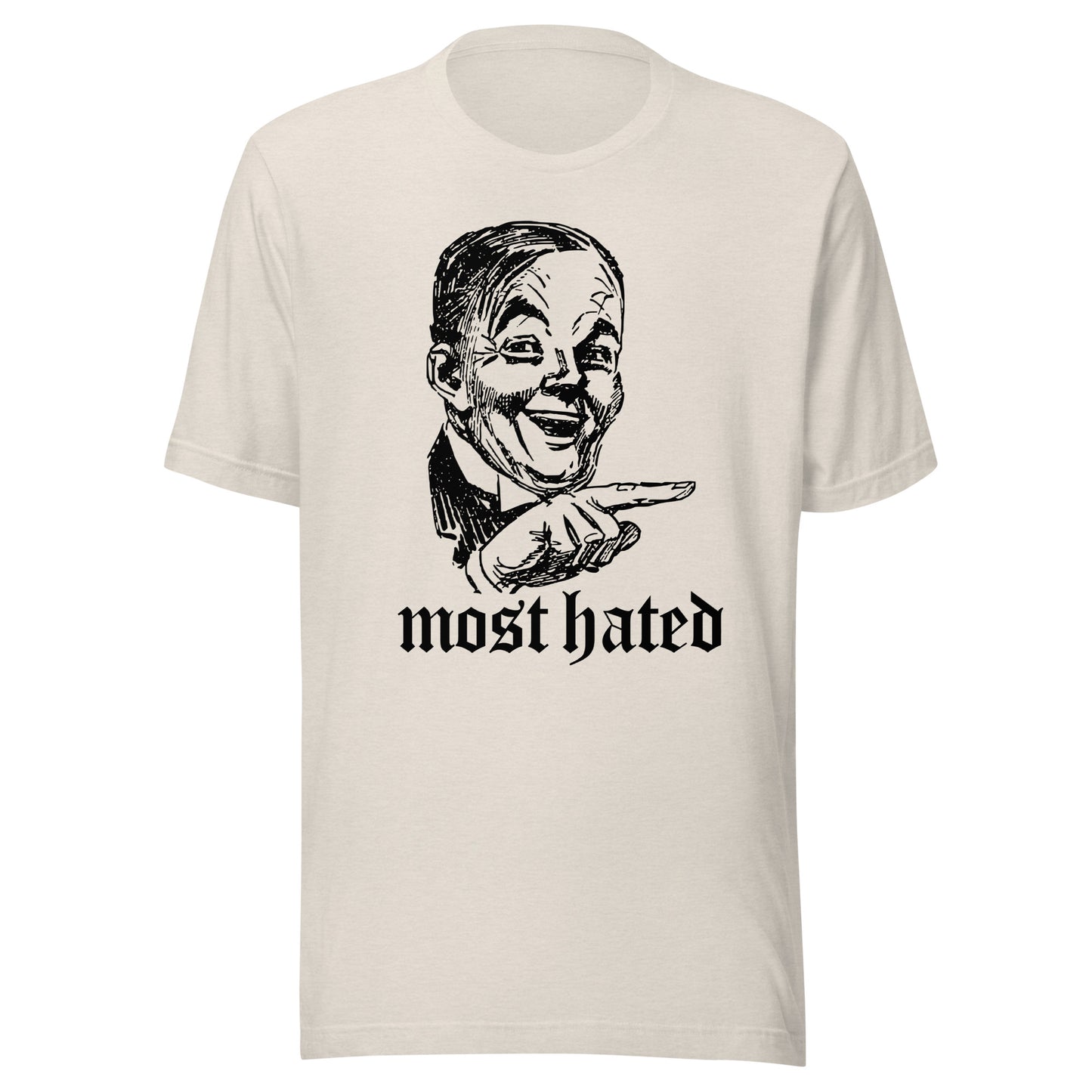 MOST HATED Unisex t-shirt