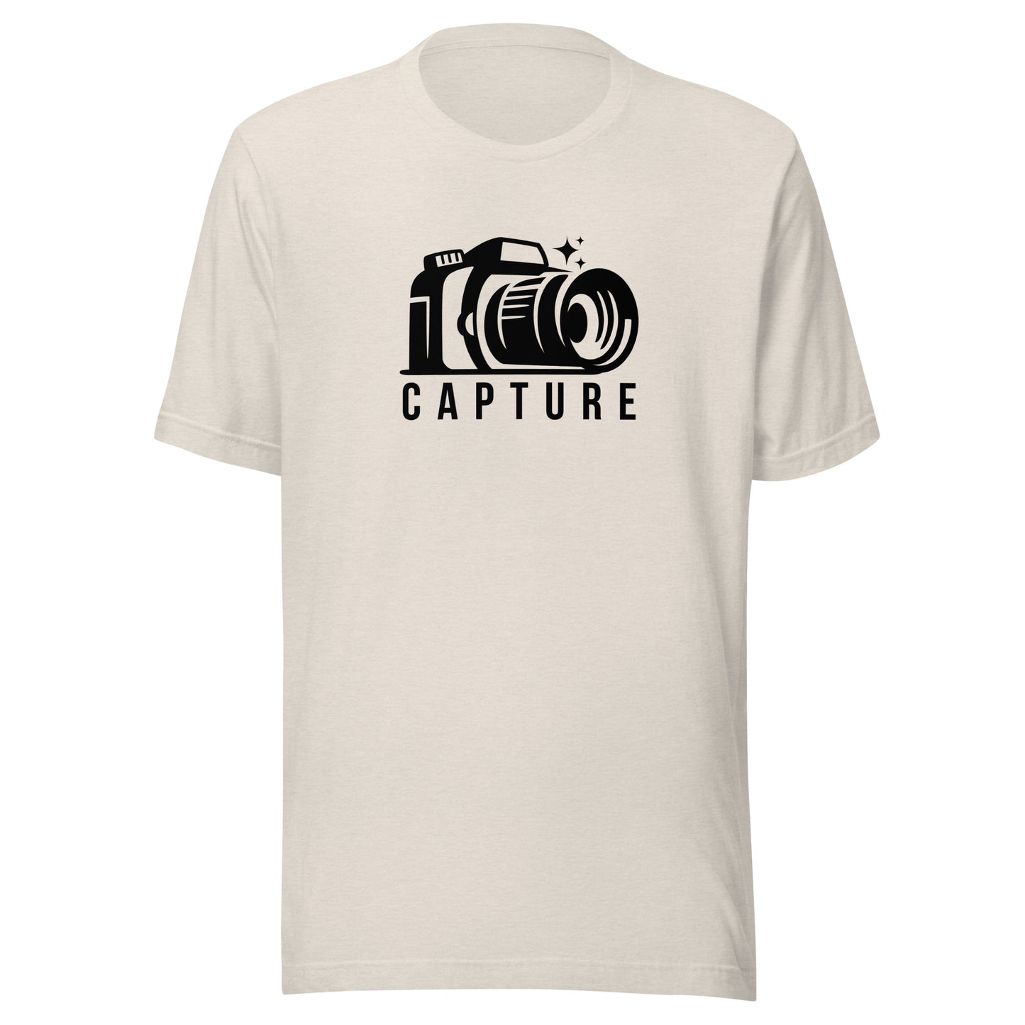 Capture Photography Camera Unisex t-shirt