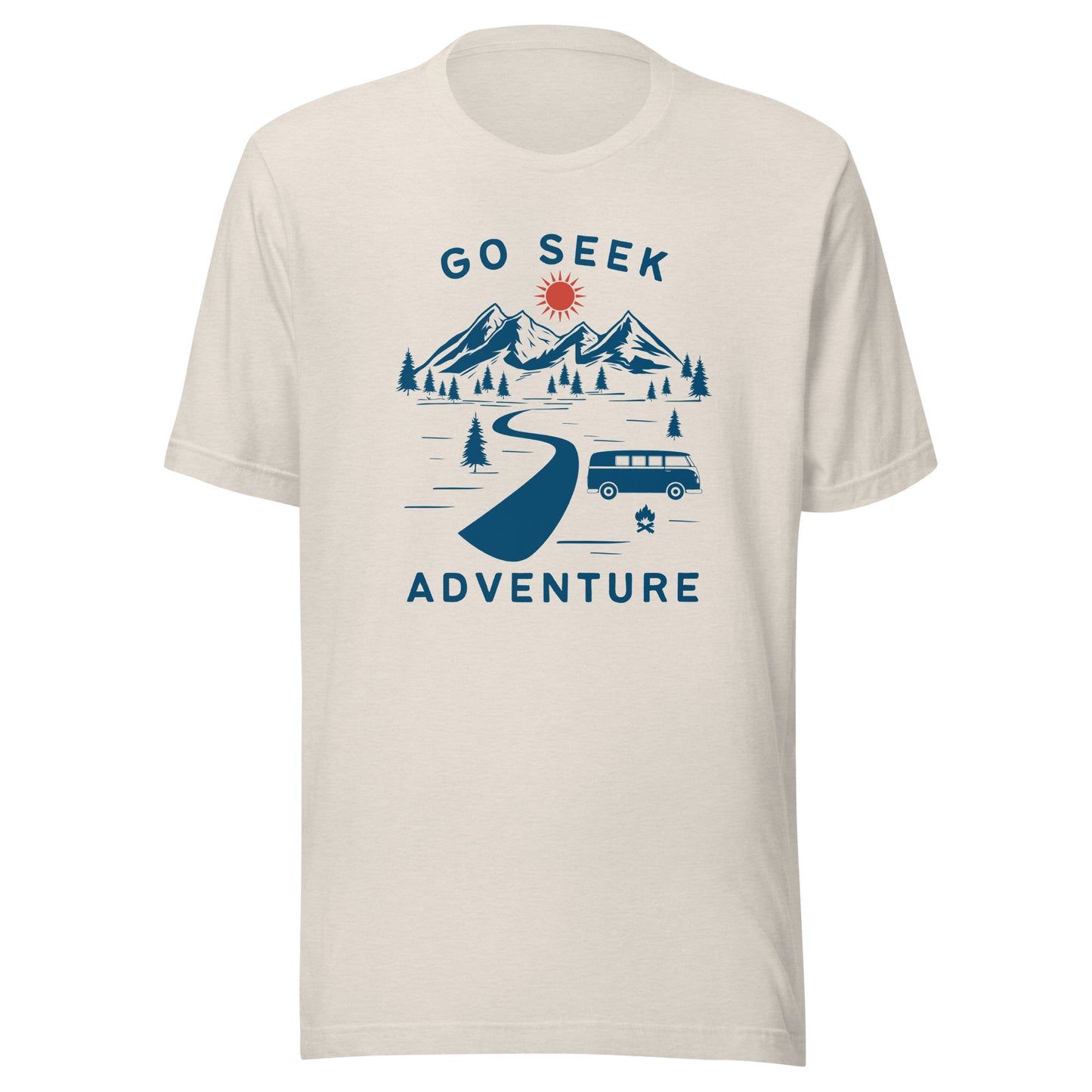 Go Seek ADVENTURE Unisex t-shirt