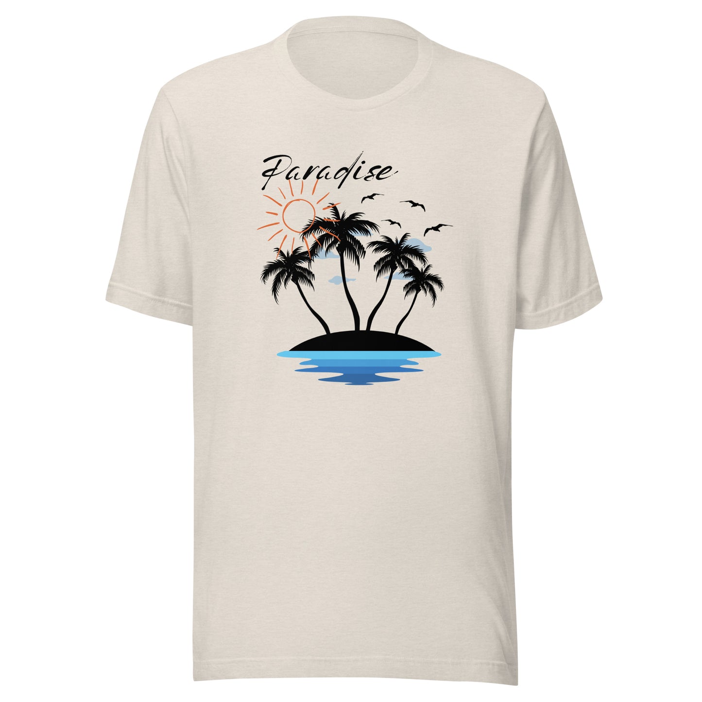 Paradise Beach Awaits Unisex t-shirt