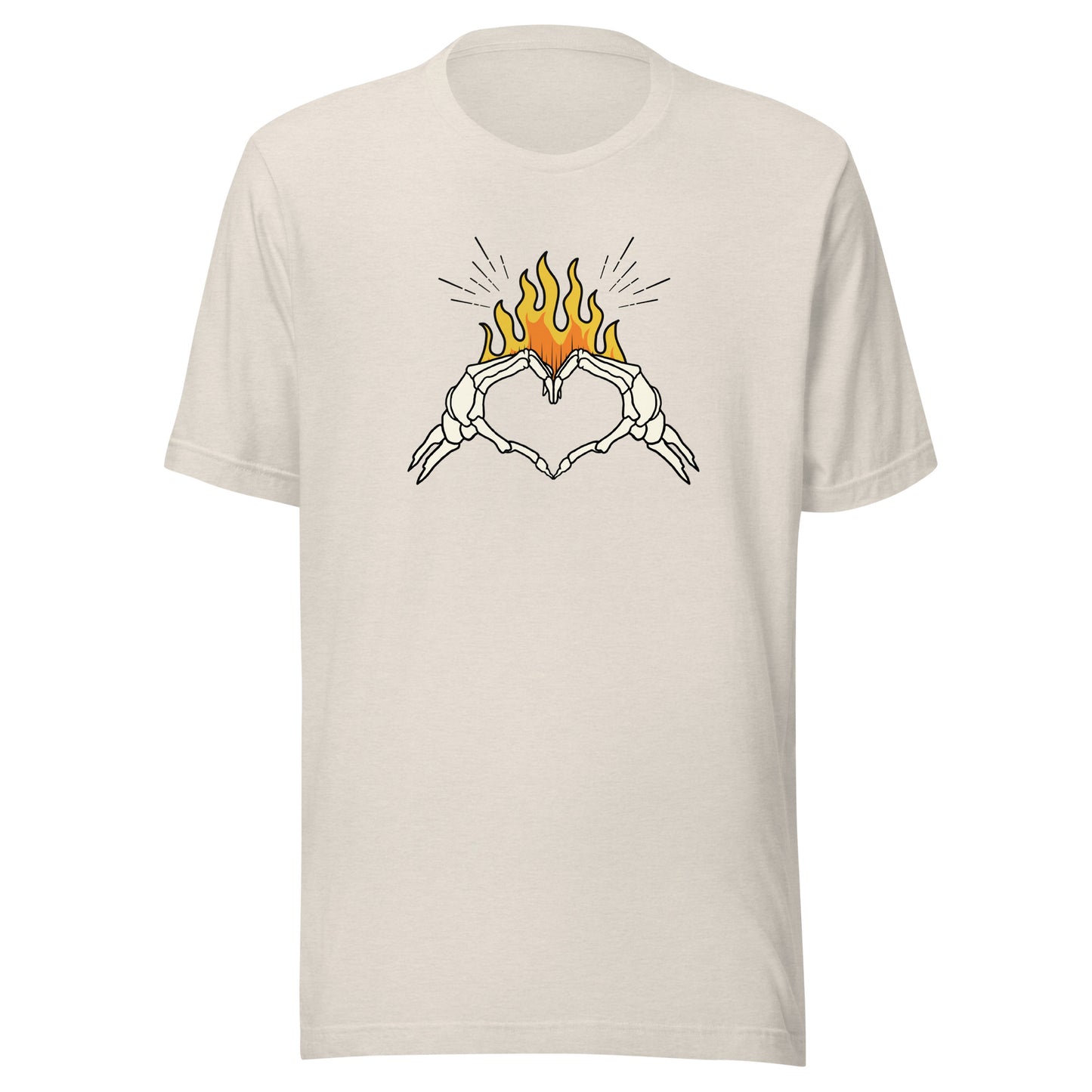 Eternal Flame of Love Unisex t-shirt
