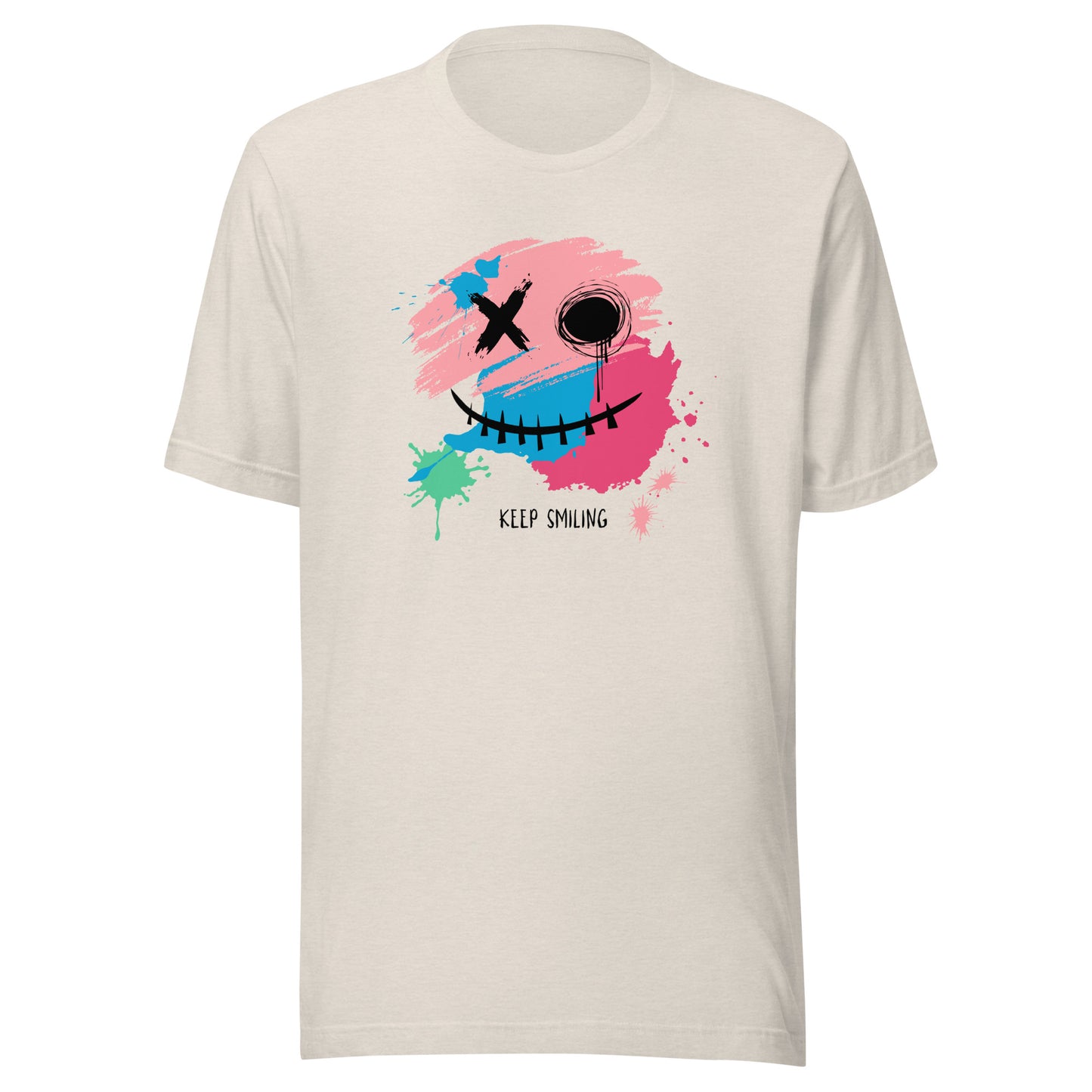 KEEP SMILING Unisex t-shirt