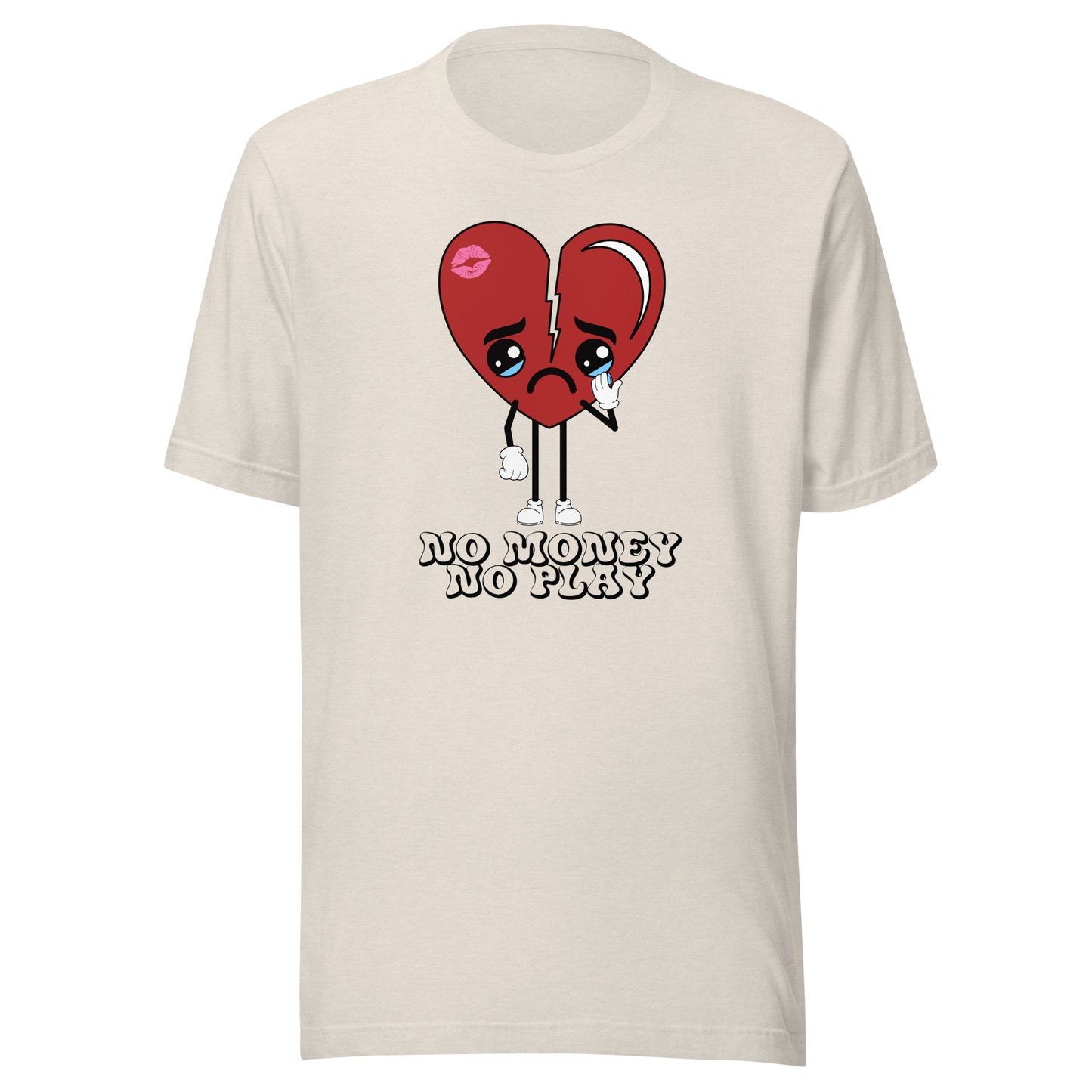 No Money No Play Unisex t-shirt