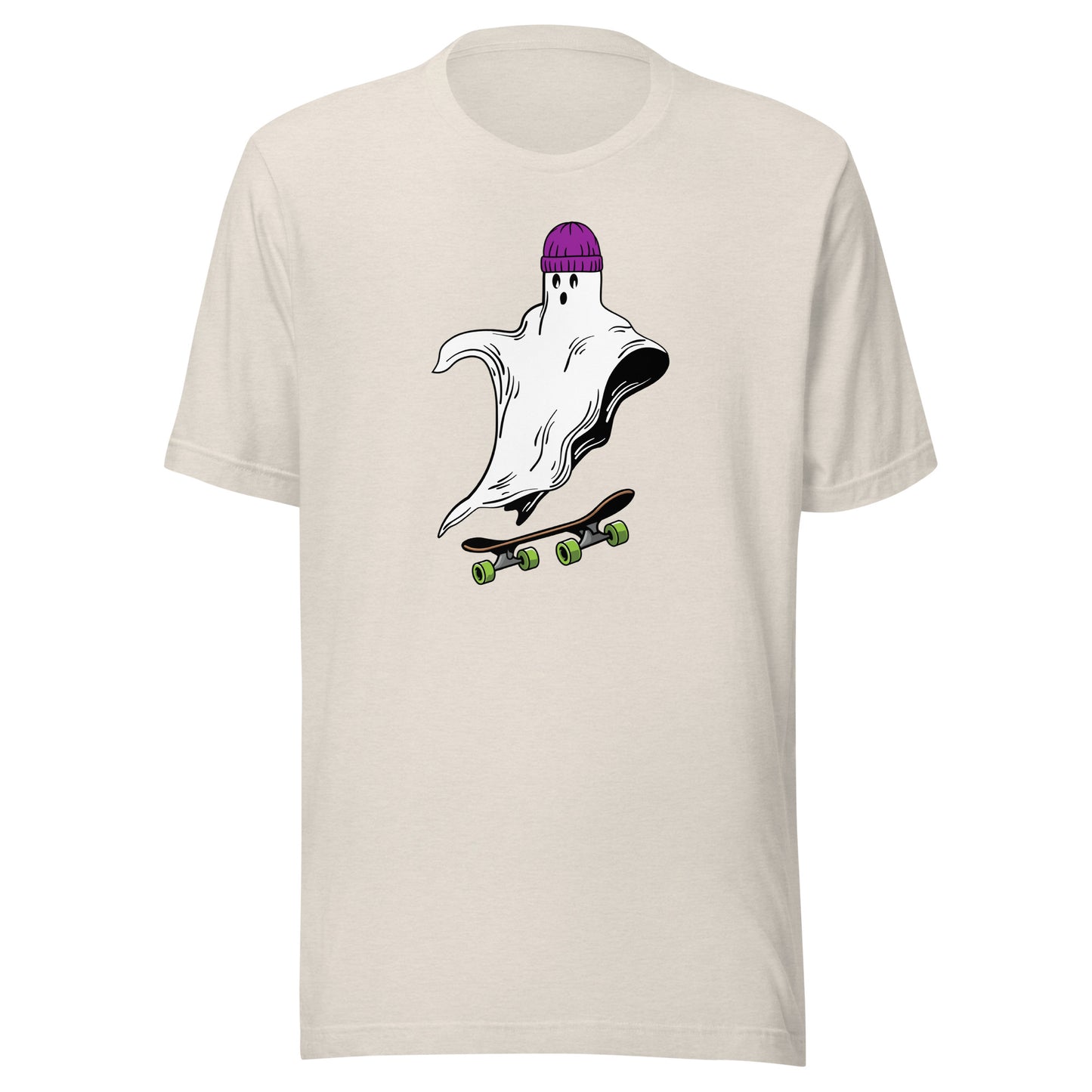 Skateboard Ghost Boo Unisex t-shirt