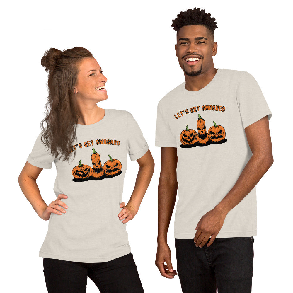 Let's Get SMASHED pumpkins Unisex t-shirt