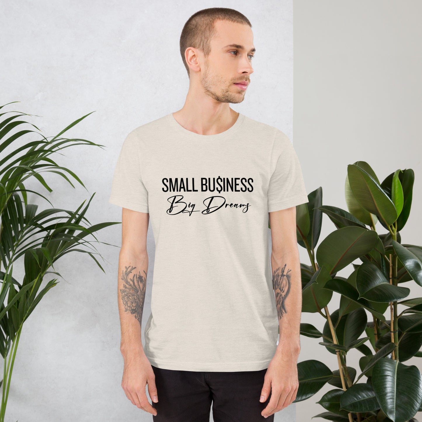 SMALL Business BIG Dreams Unisex t-shirt