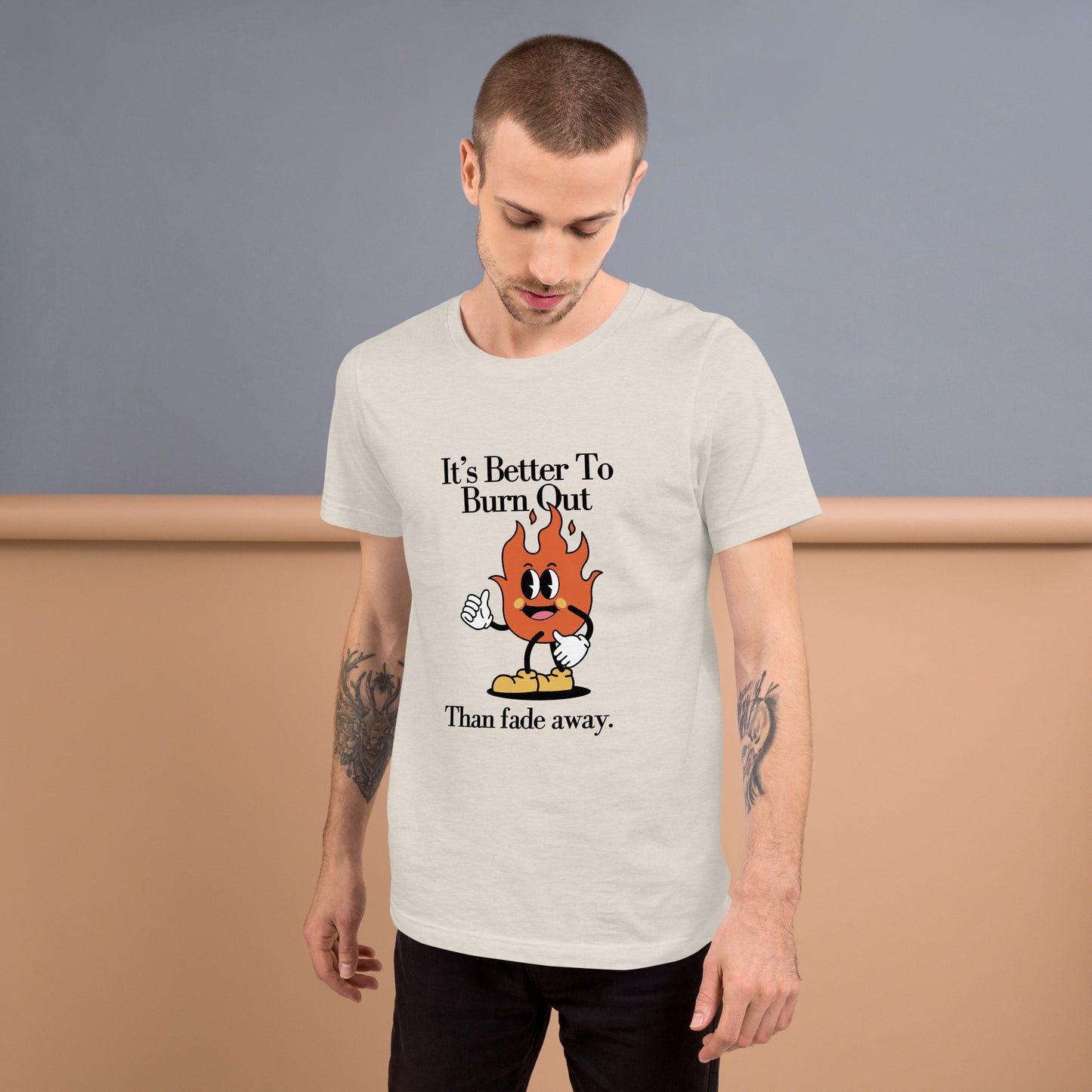 Burn Out Fade Away Unisex t-shirt