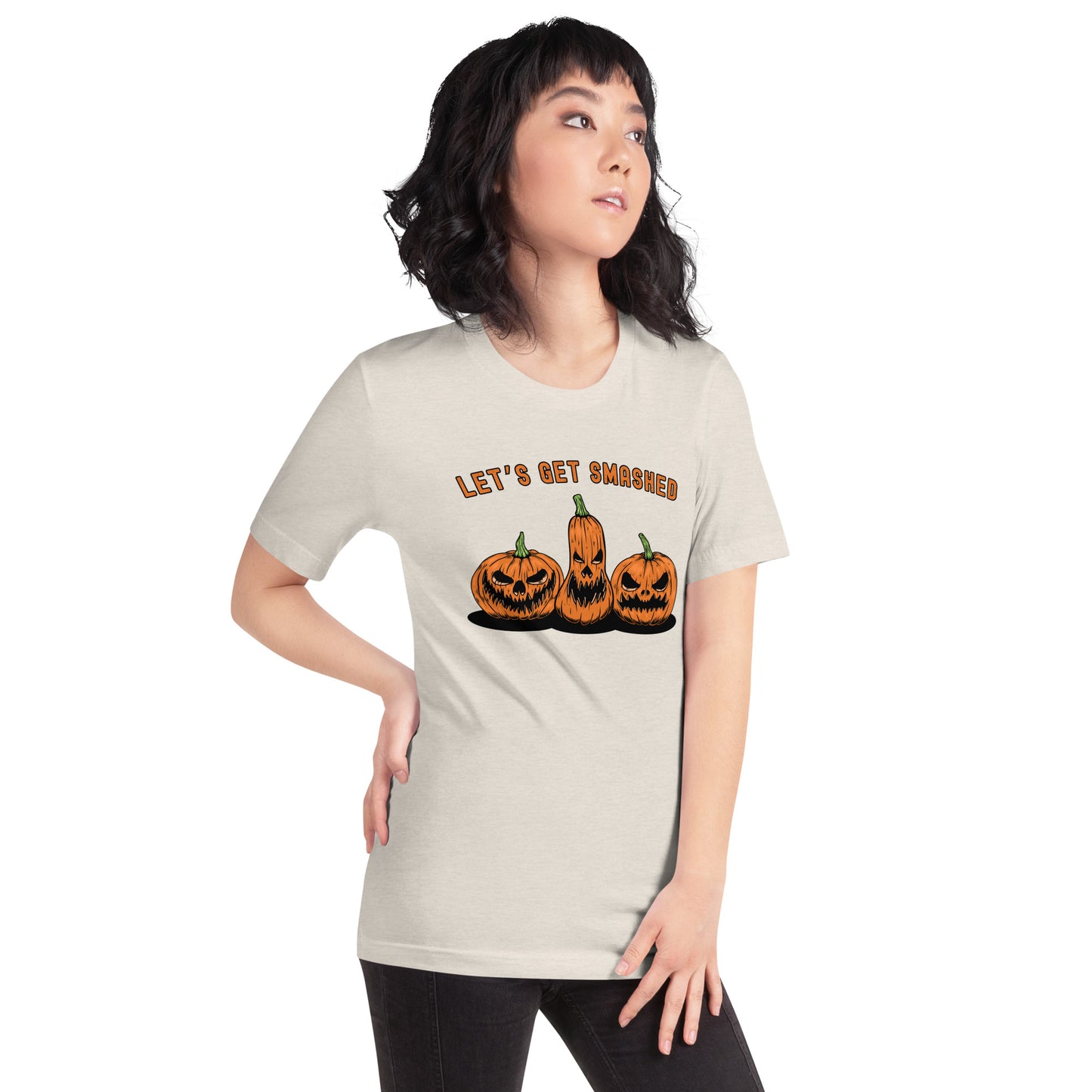 Let's Get SMASHED pumpkins Unisex t-shirt