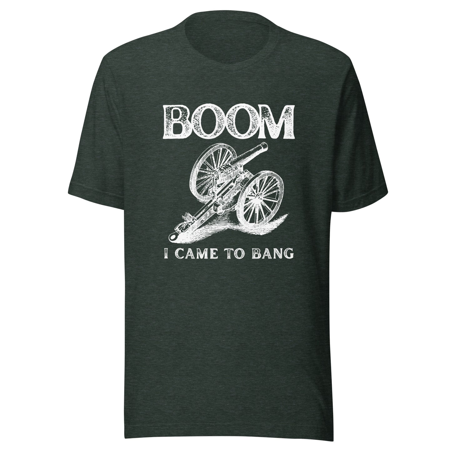 Canon BOOM I came to bang Unisex t-shirt