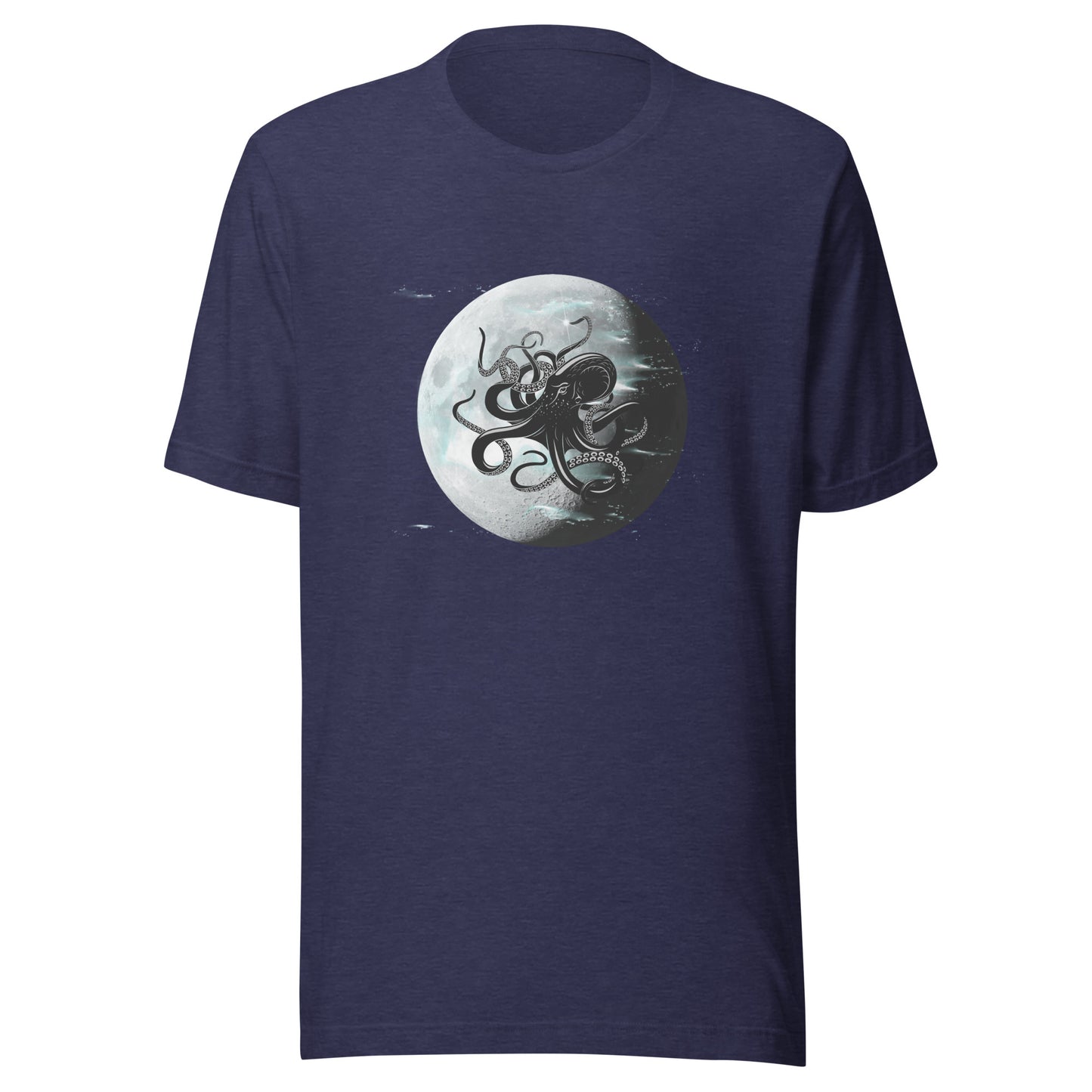 Octopus Moon Unisex t-shirt