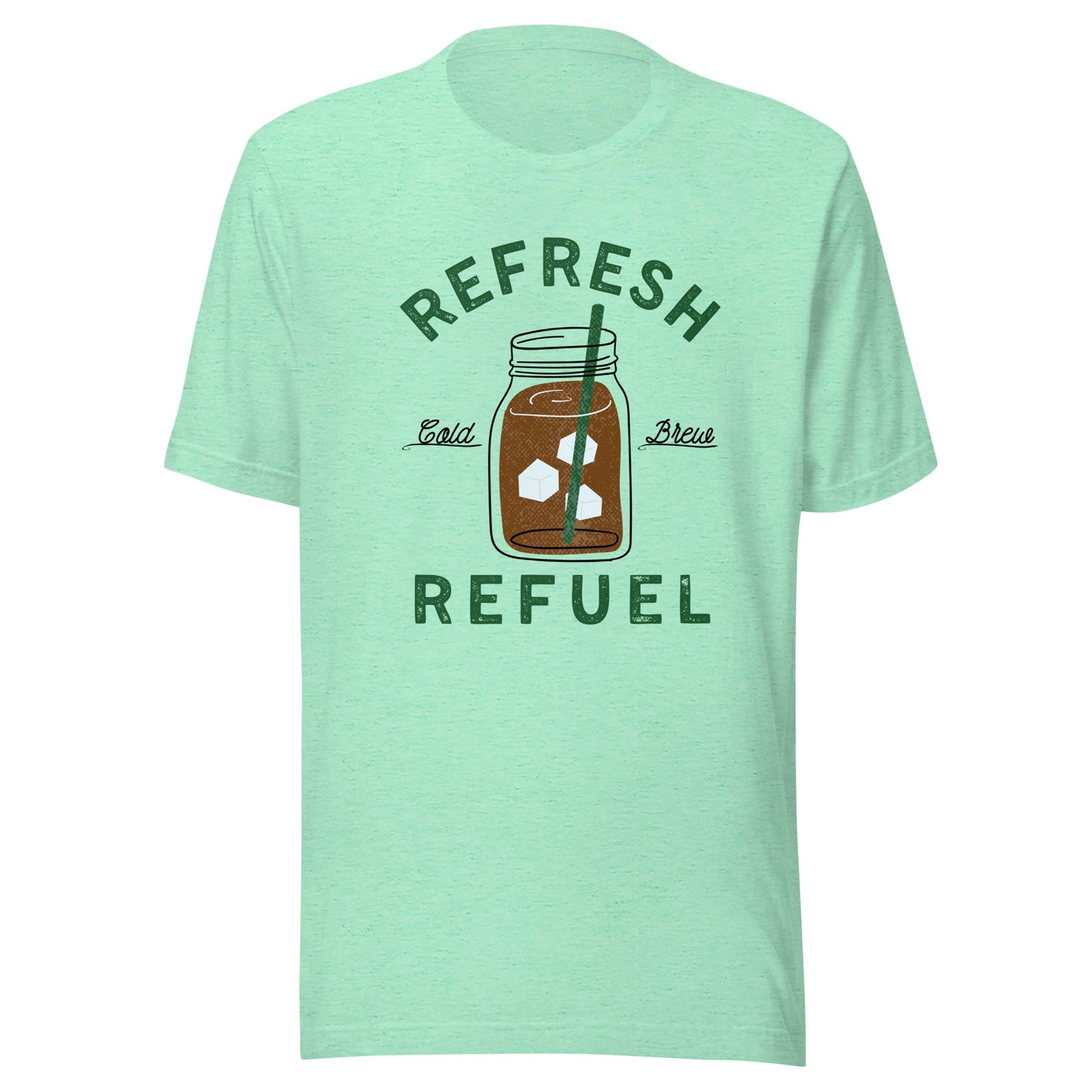 Cold Brew Coffee Refresh Refuel Unisex t-shirt