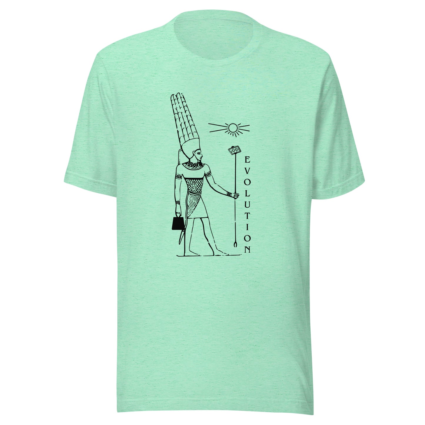 Egyptian Pharaoh Evolution Unisex t-shirt