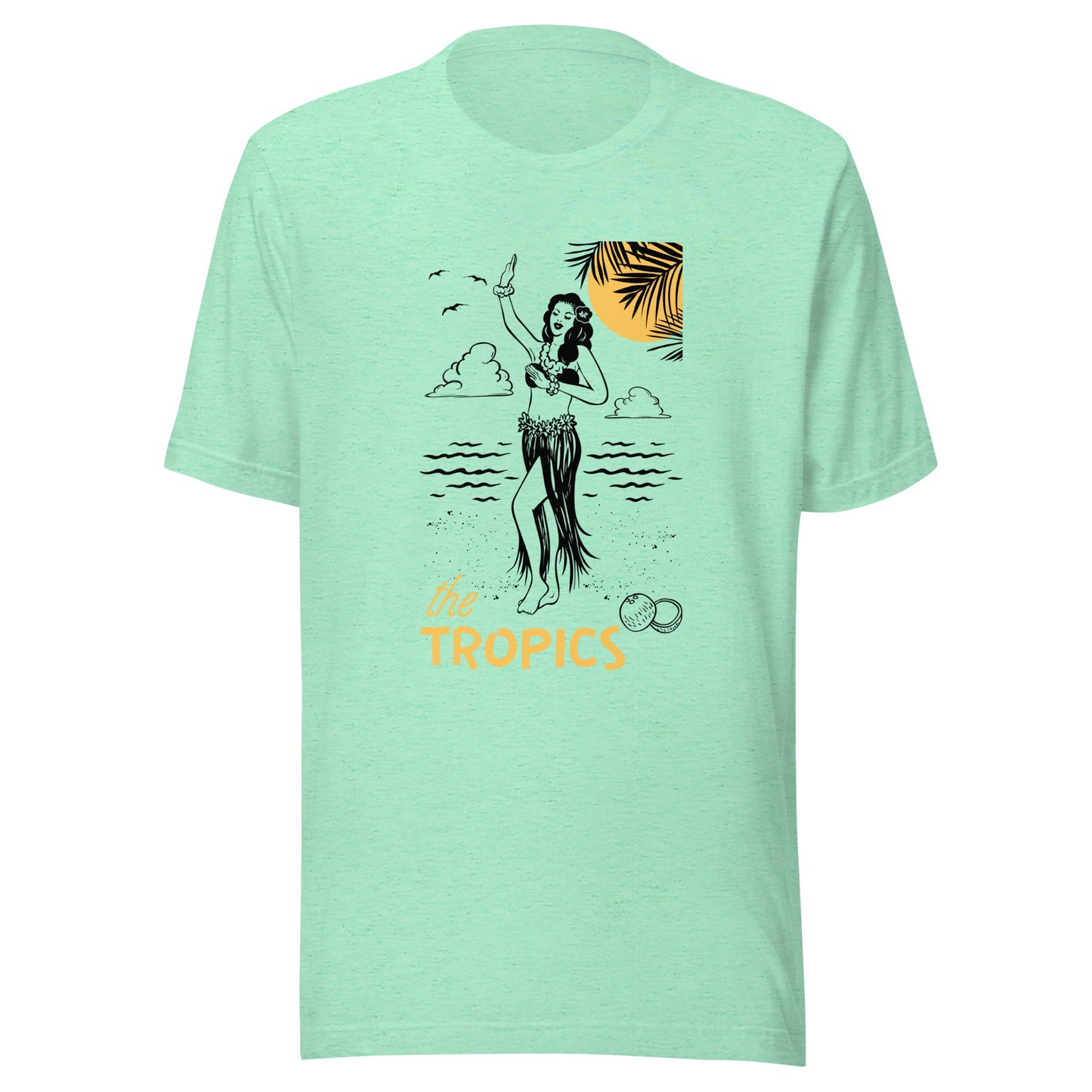 The TROPICS - Paradise Awaits Unisex t-shirt