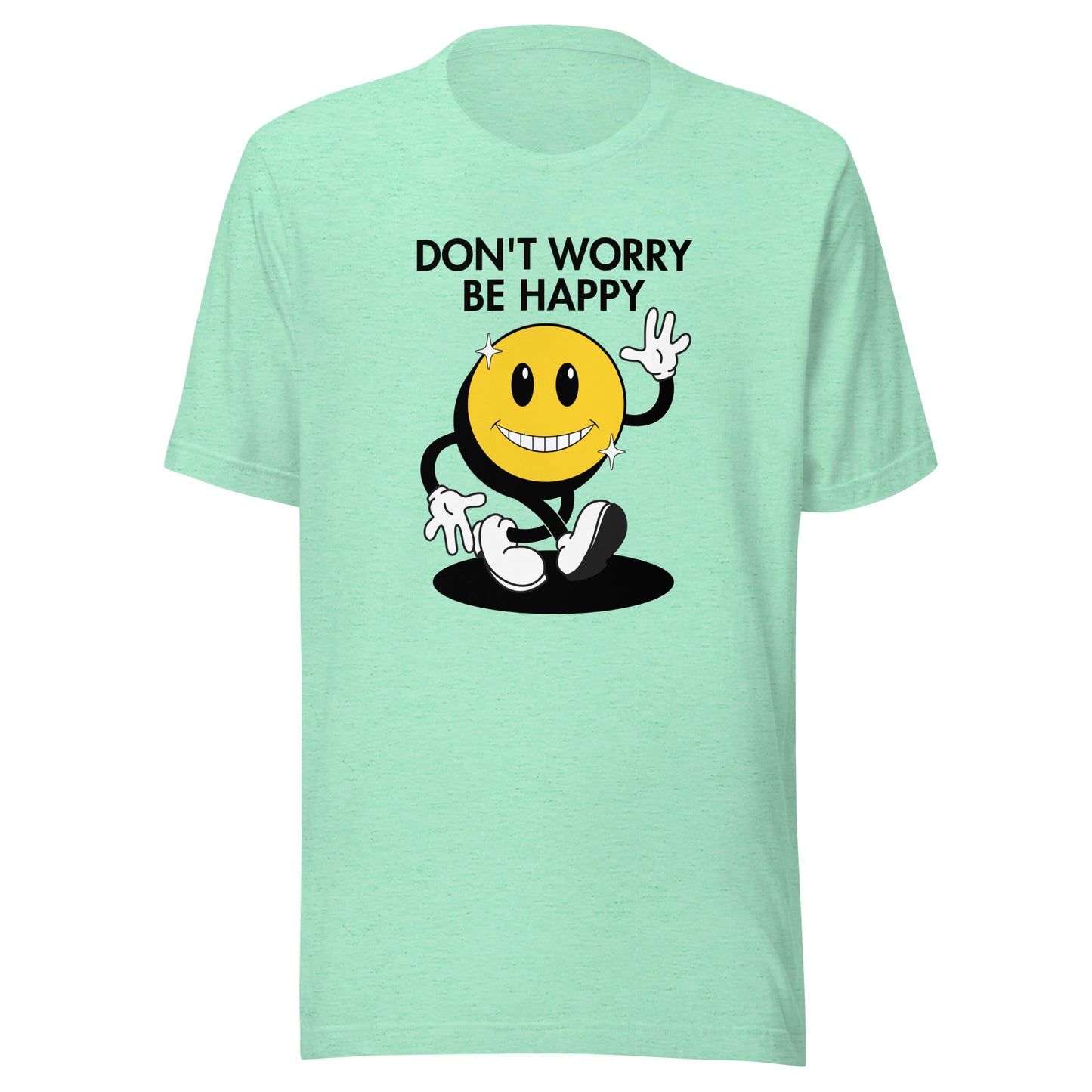 Don't Worry Be Happy Smiley Unisex t-shirt