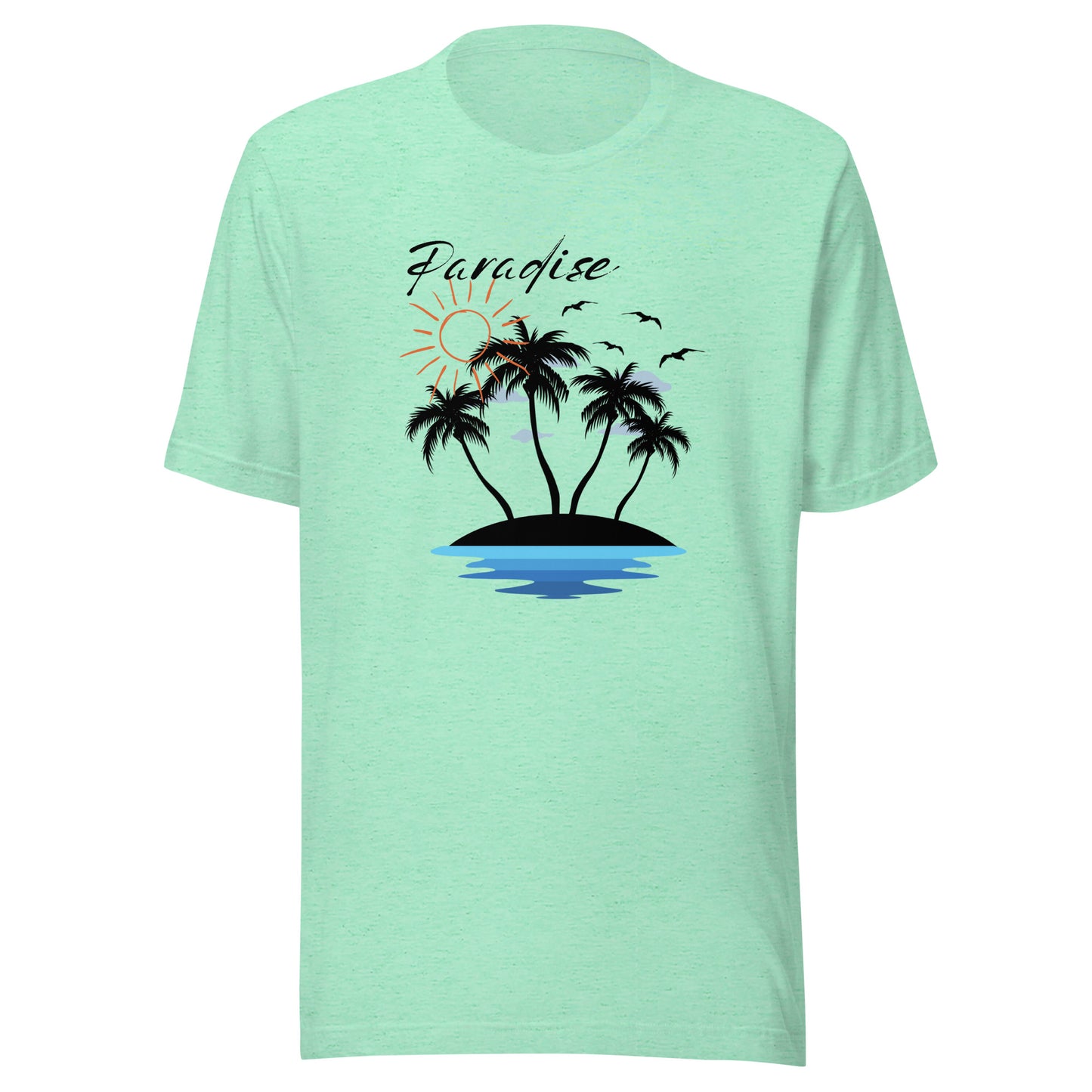 Paradise Beach Awaits Unisex t-shirt