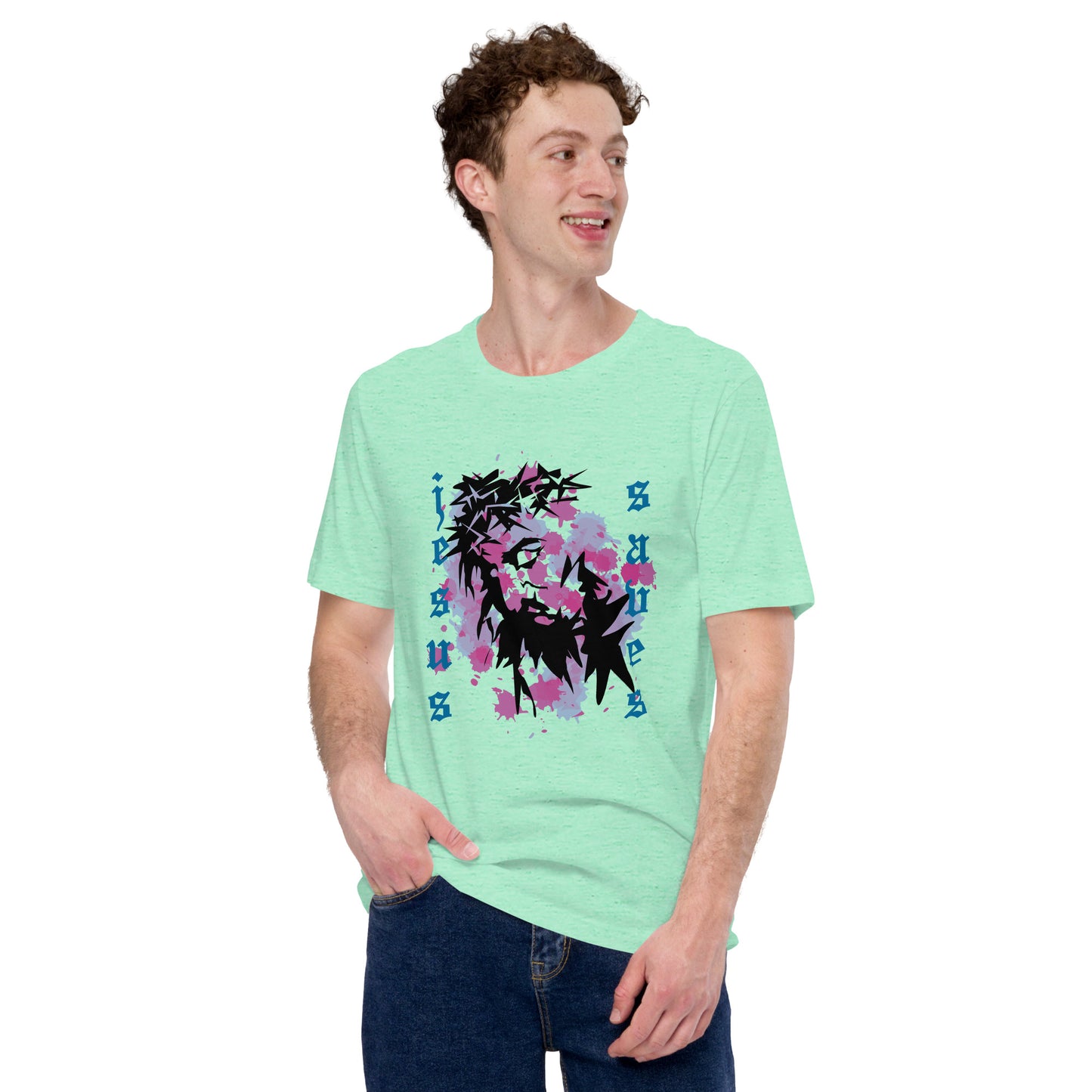 Jesus Saves Unisex t-shirt