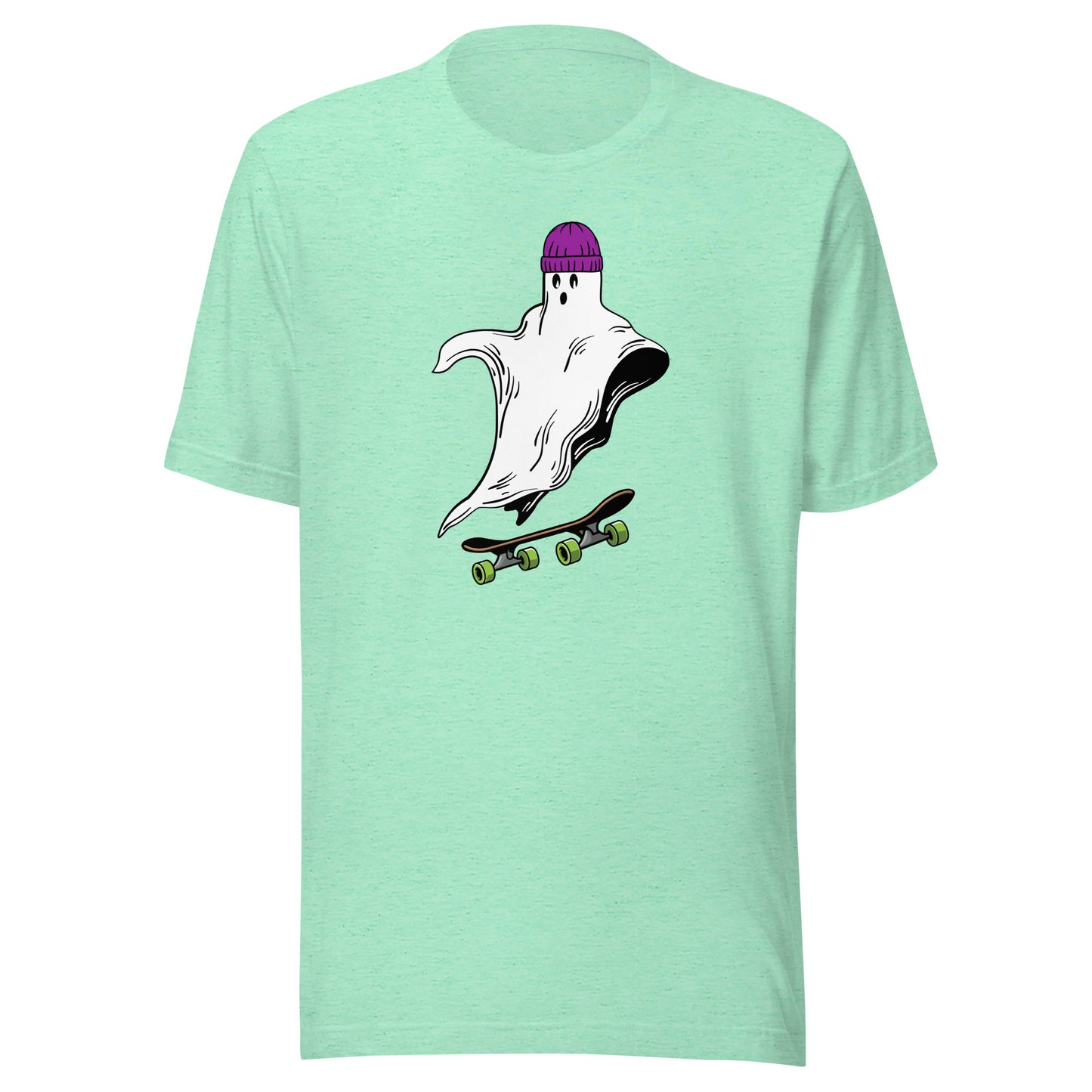 Skateboard Ghost Boo Unisex t-shirt