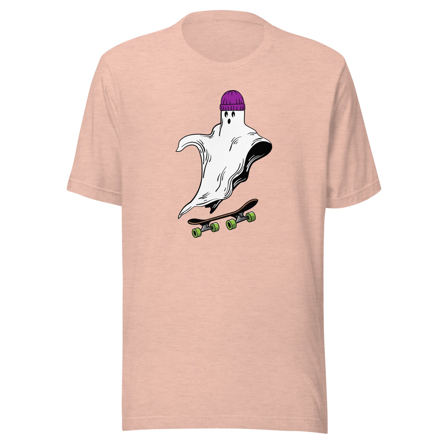 Skateboard Ghost Boo Unisex t-shirt
