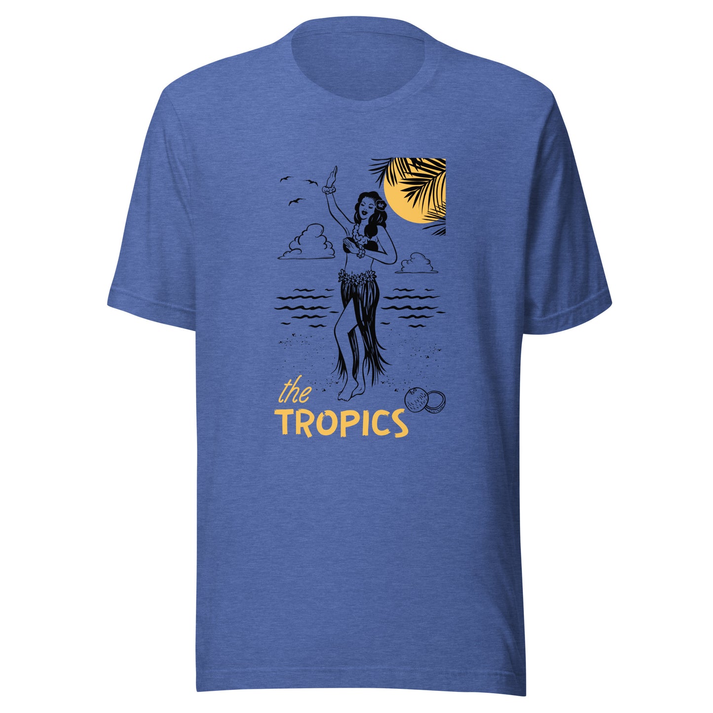 The TROPICS - Paradise Awaits Unisex t-shirt