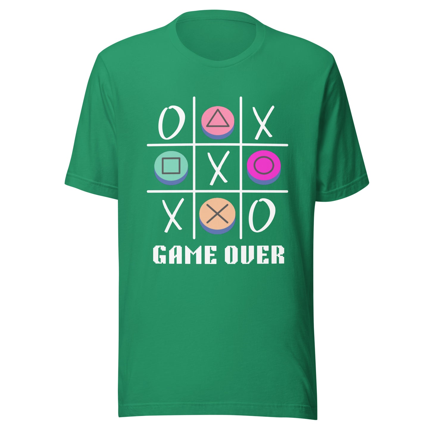 Game Over tic tac toe Unisex t-shirt