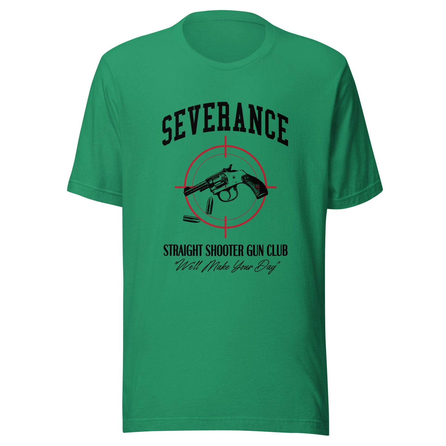 SEVERANCE Straight Shooter Gun Club Unisex t-shirt