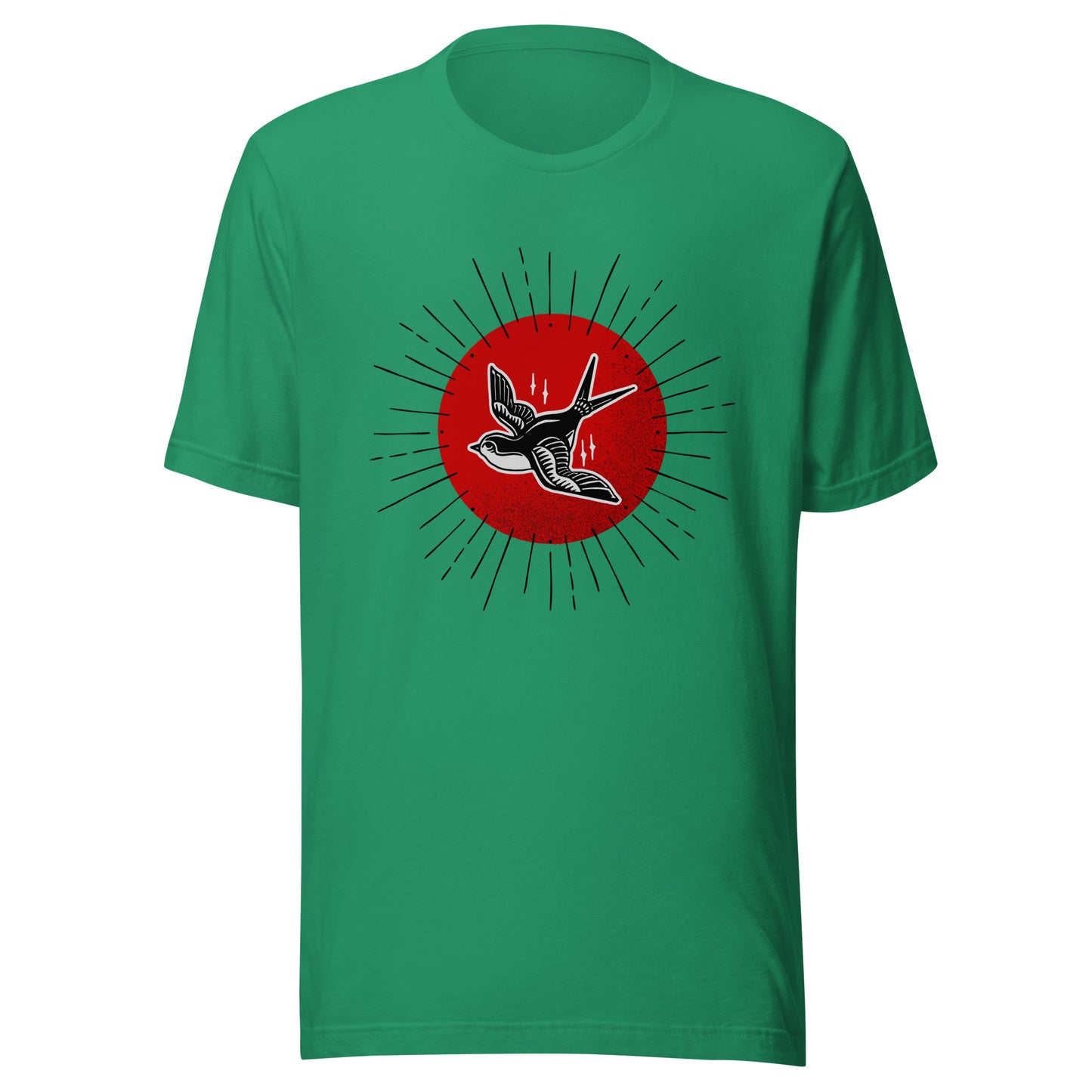 Red Sun Sparrow Unisex t-shirt
