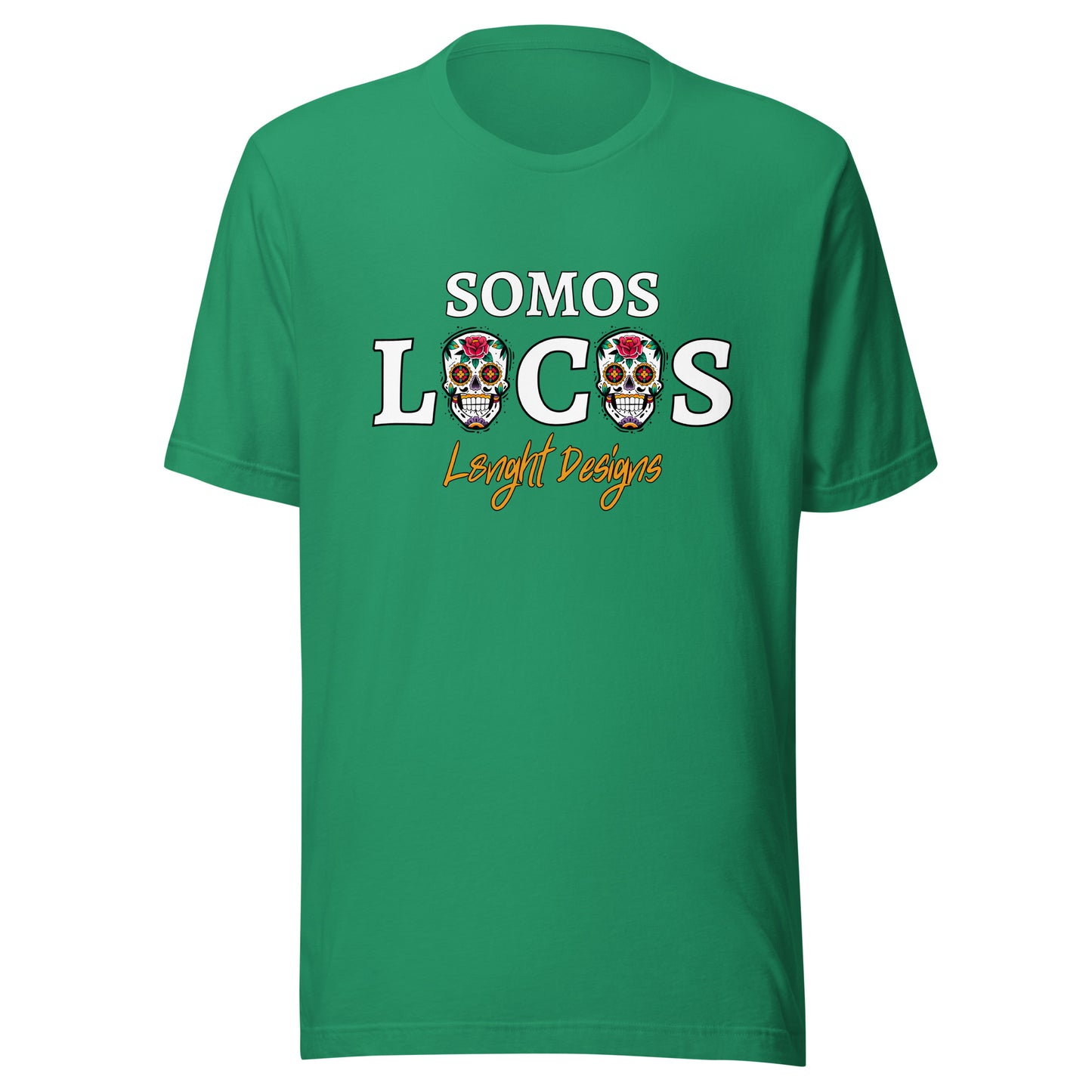 Somo Locos Sugar Skulls Unisex t-shirt