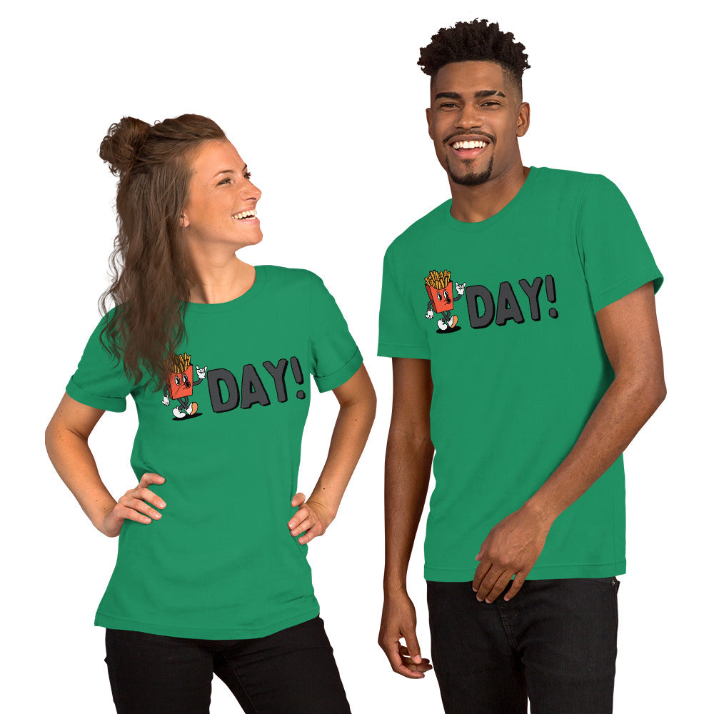 It's FRY DAY Friday Unisex t-shirt