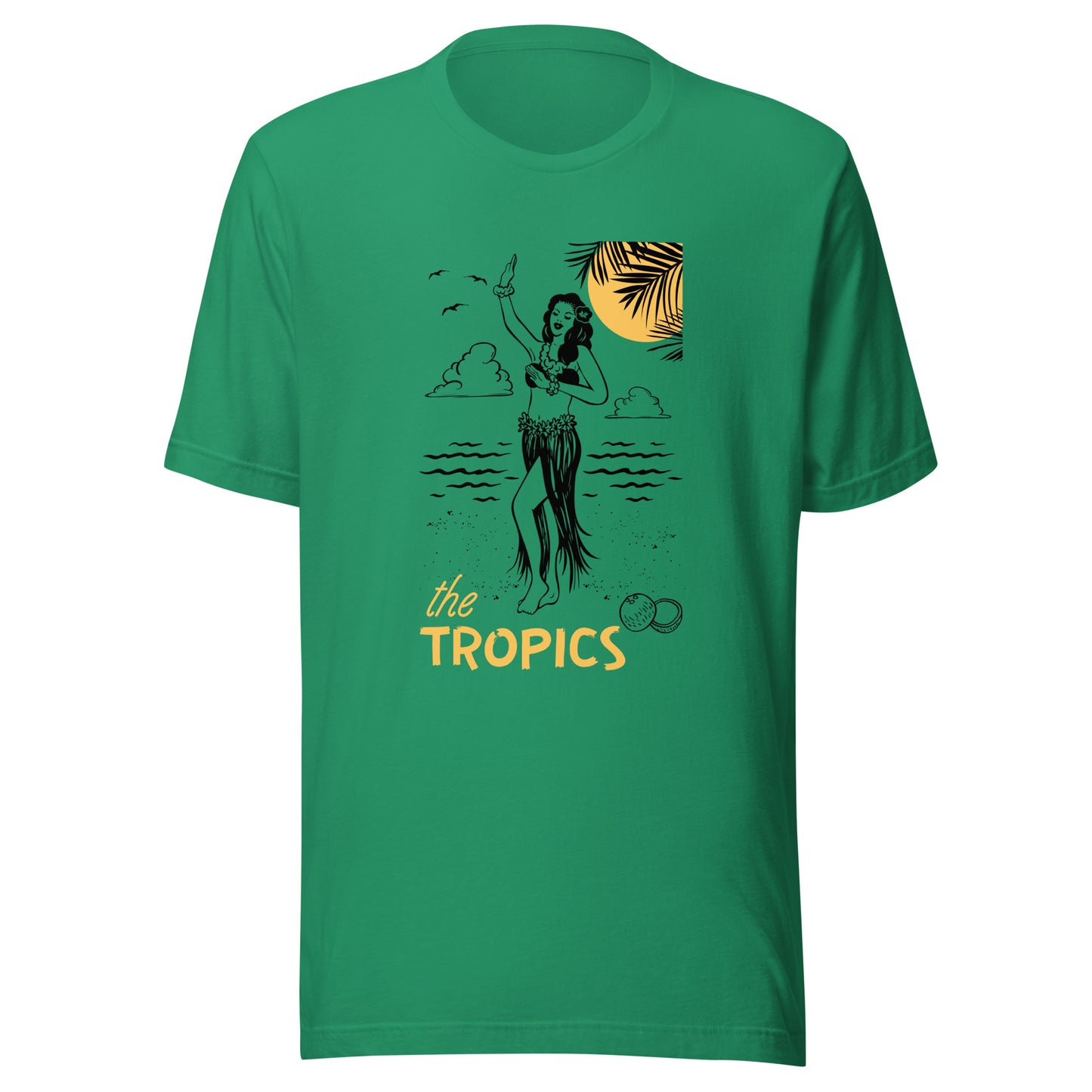 The TROPICS - Paradise Awaits Unisex t-shirt