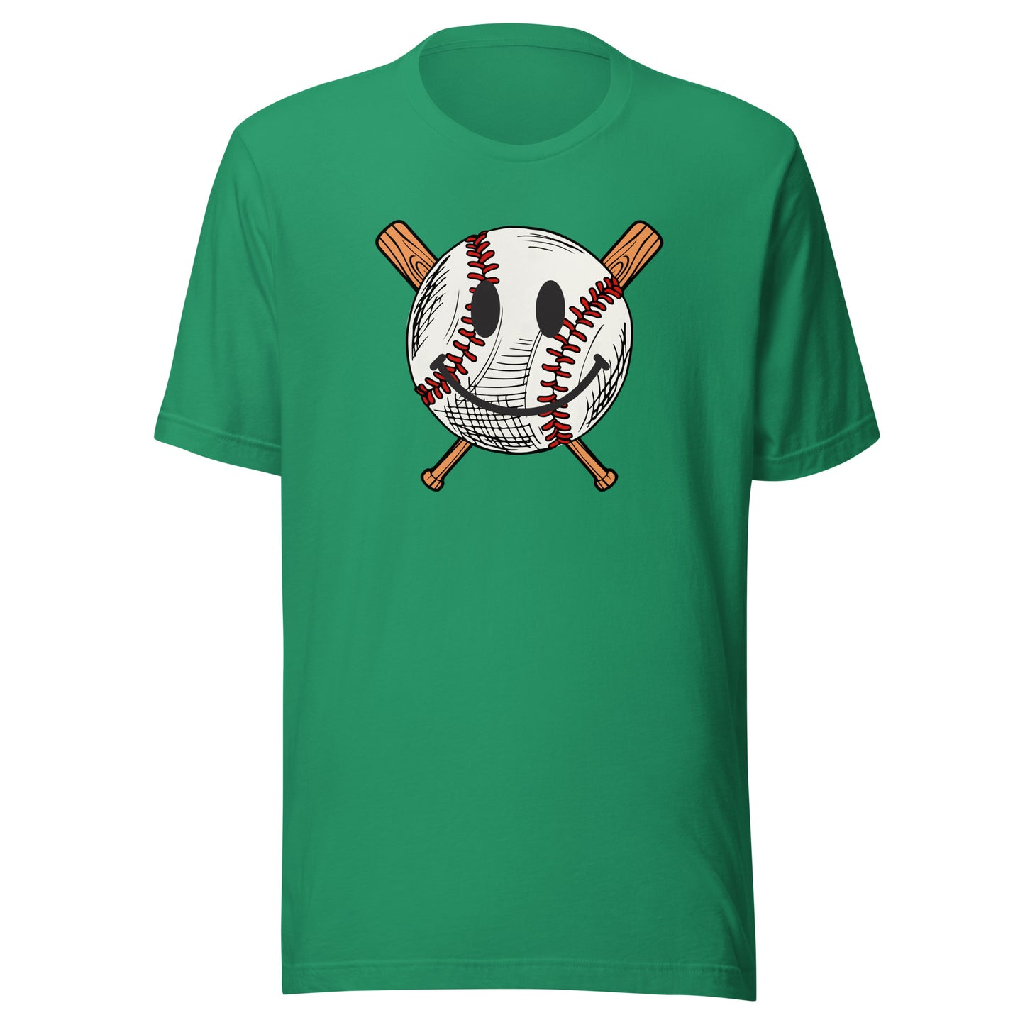 Smiley Baseball Unisex t-shirt
