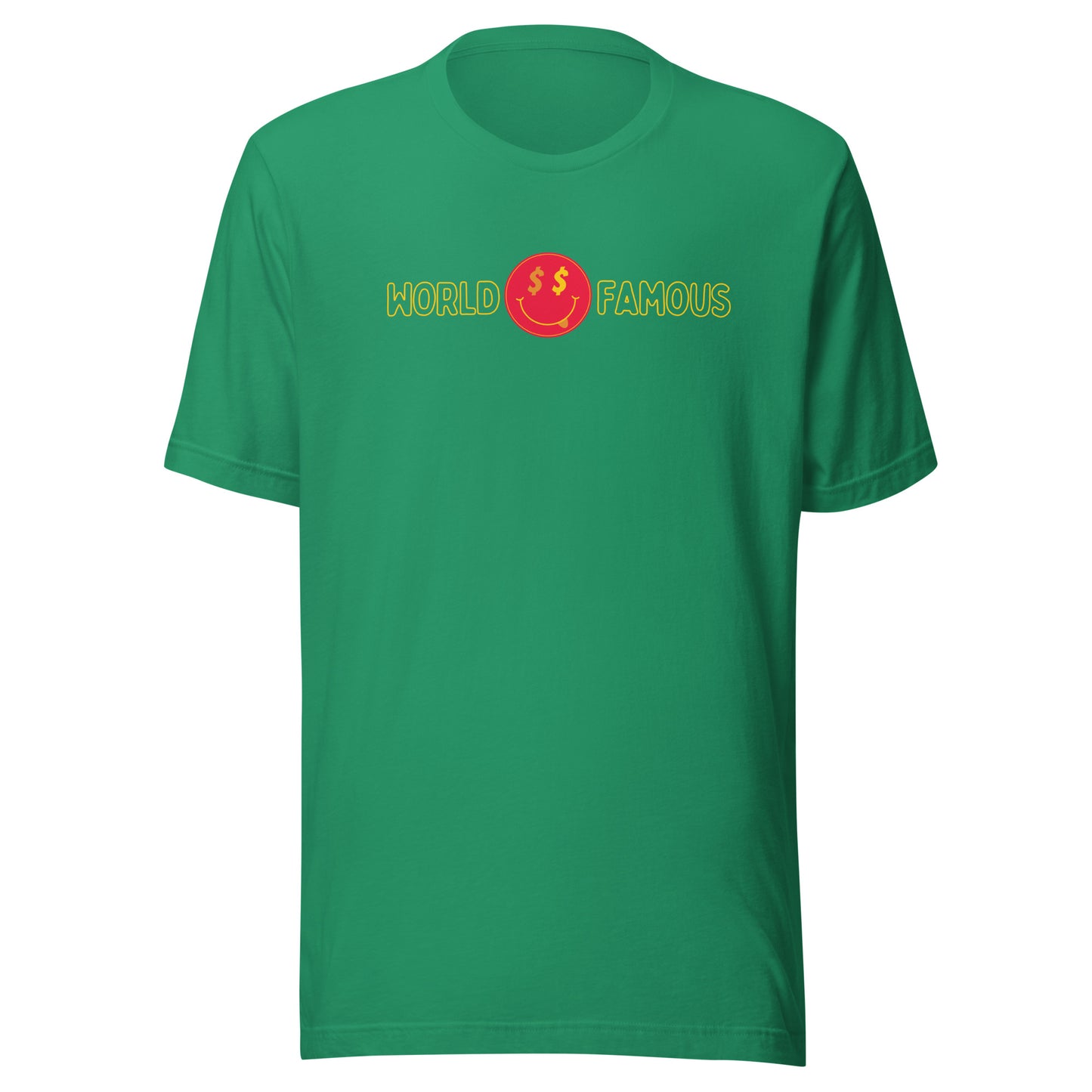 World Famous Smiley Unisex t-shirt