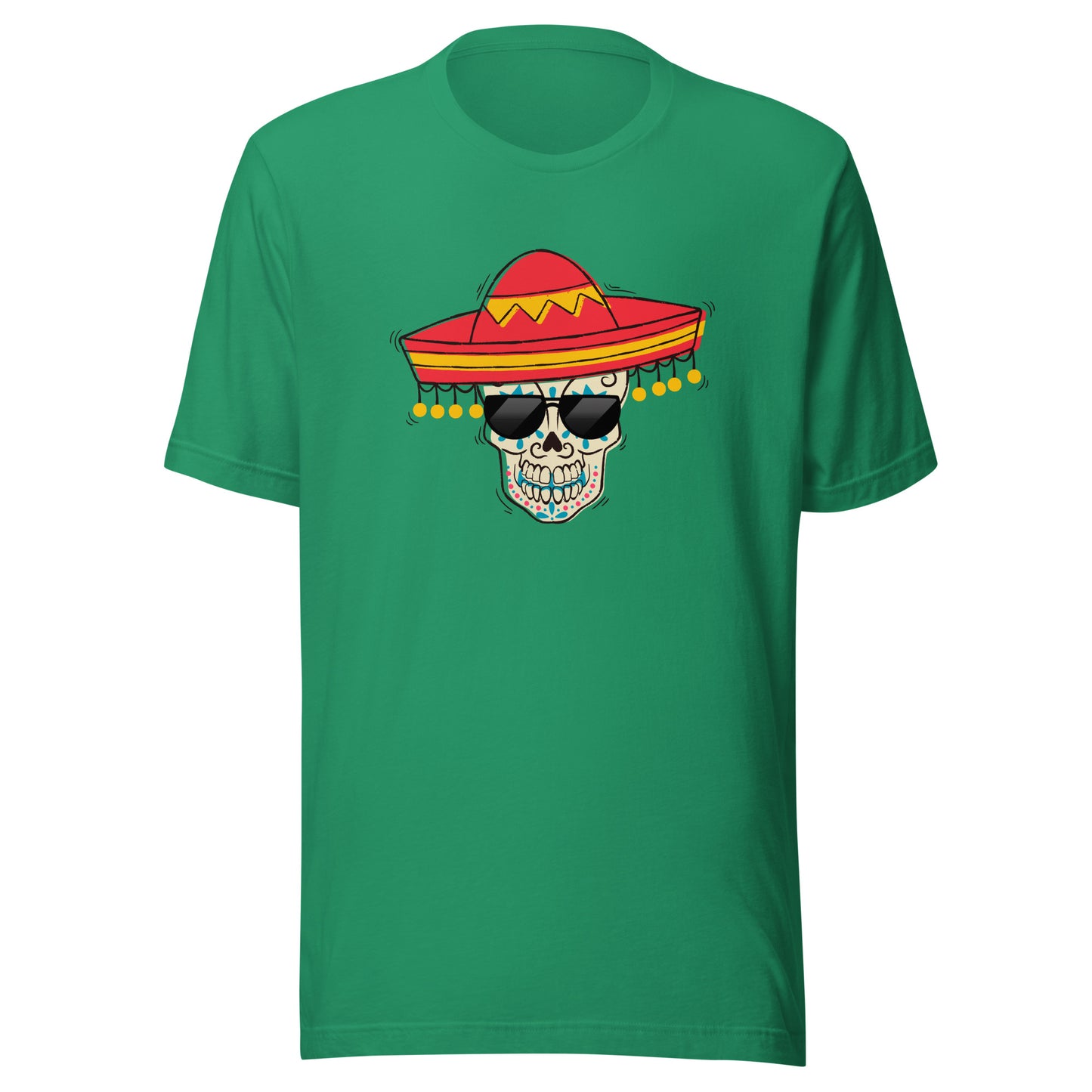 Sugar Skull Shades Unisex t-shirt