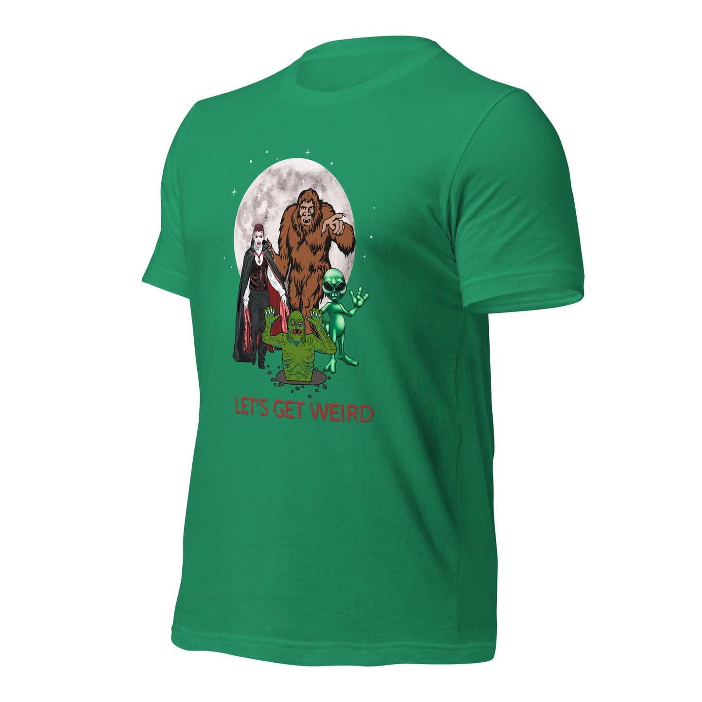 Let's Get Weird Monsters Unisex t-shirt
