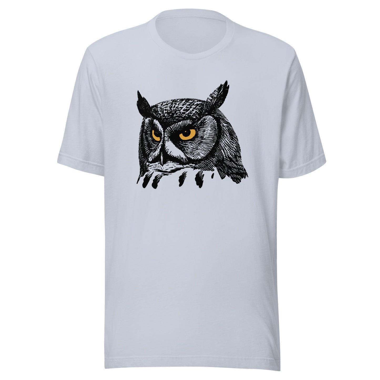 Golden Eye Owl Unisex t-shirt