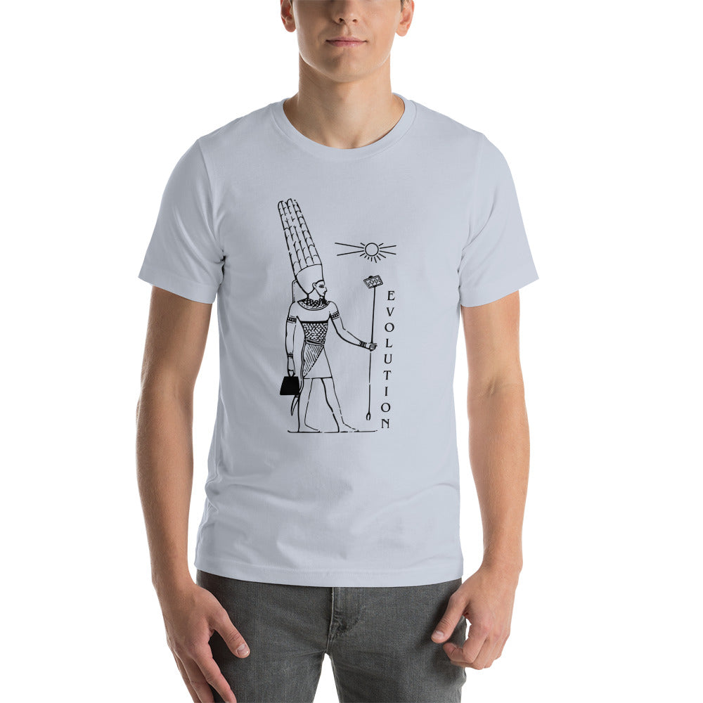 Egyptian Pharaoh Evolution Unisex t-shirt