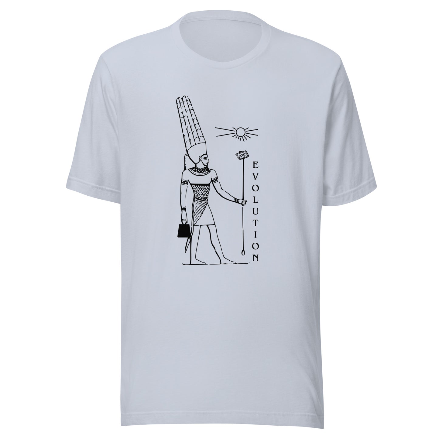 Egyptian Pharaoh Evolution Unisex t-shirt