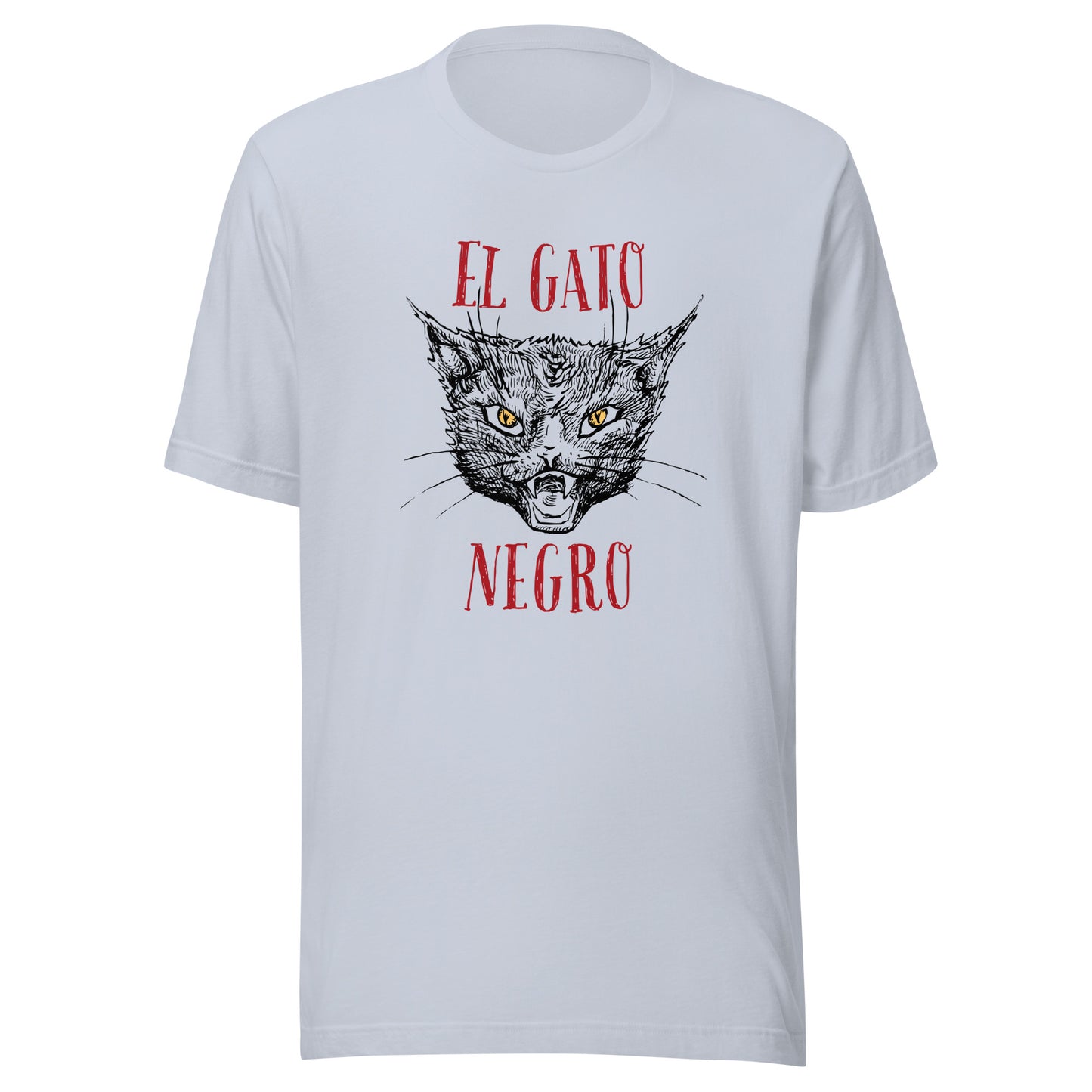 El Gato Negro illustration Unisex t-shirt