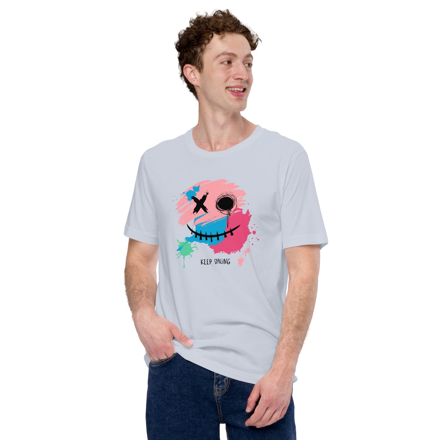 KEEP SMILING Unisex t-shirt