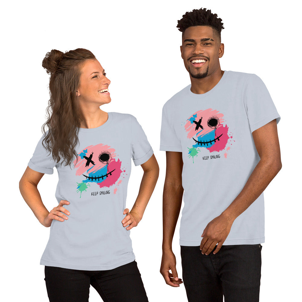 KEEP SMILING Unisex t-shirt
