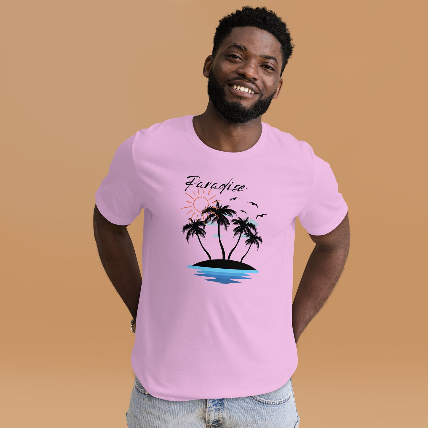 Paradise Beach Awaits Unisex t-shirt