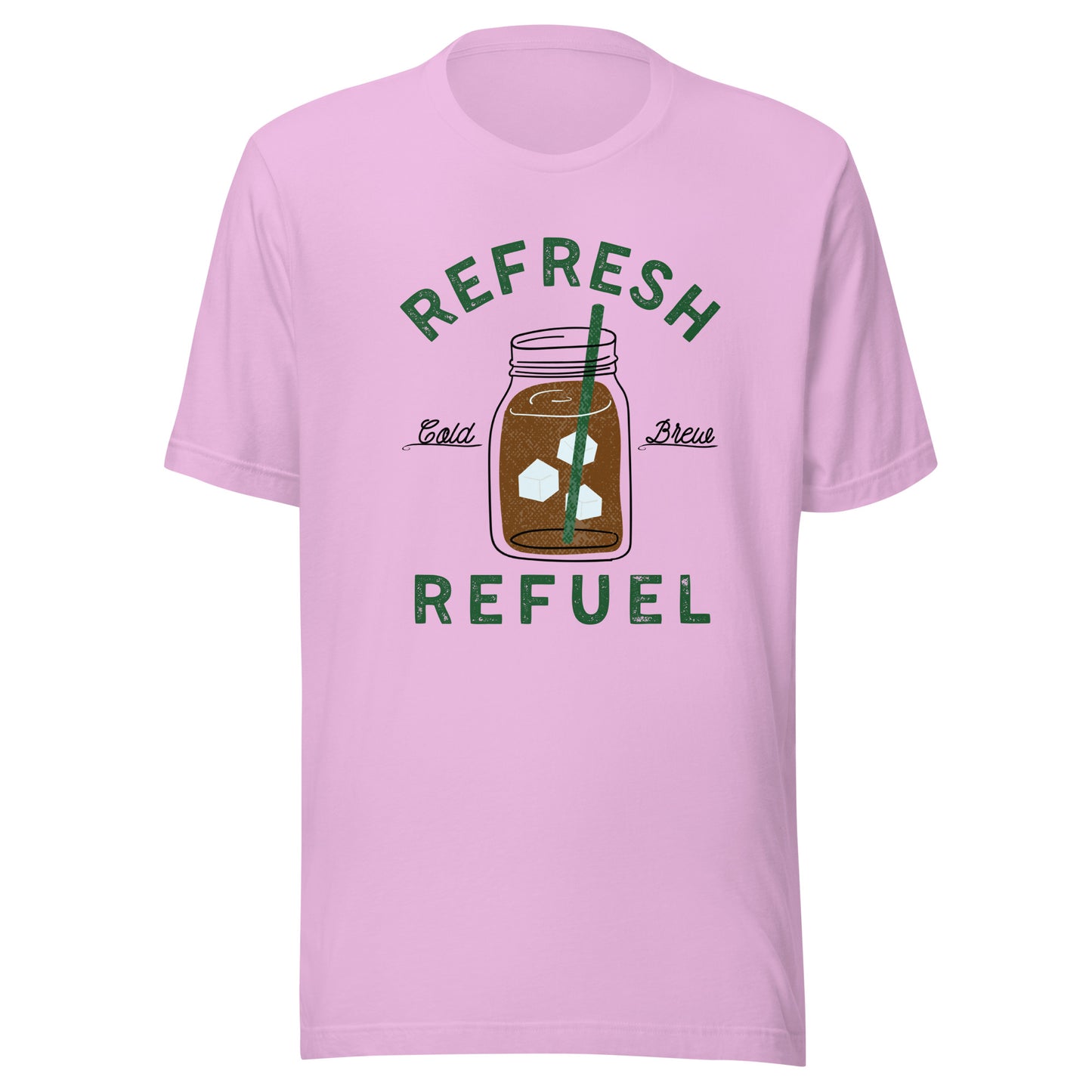 Cold Brew Coffee Refresh Refuel Unisex t-shirt