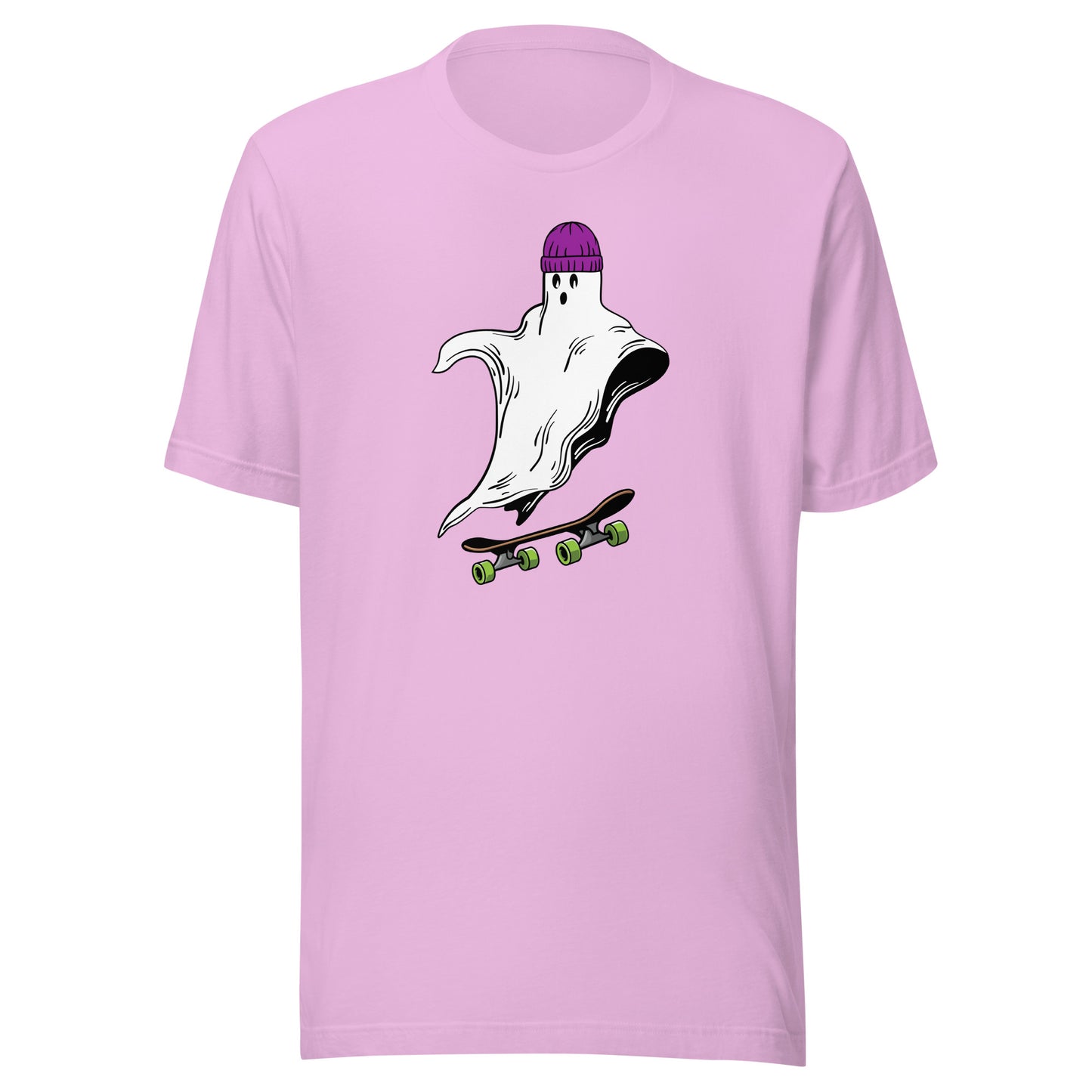 Skateboard Ghost Boo Unisex t-shirt
