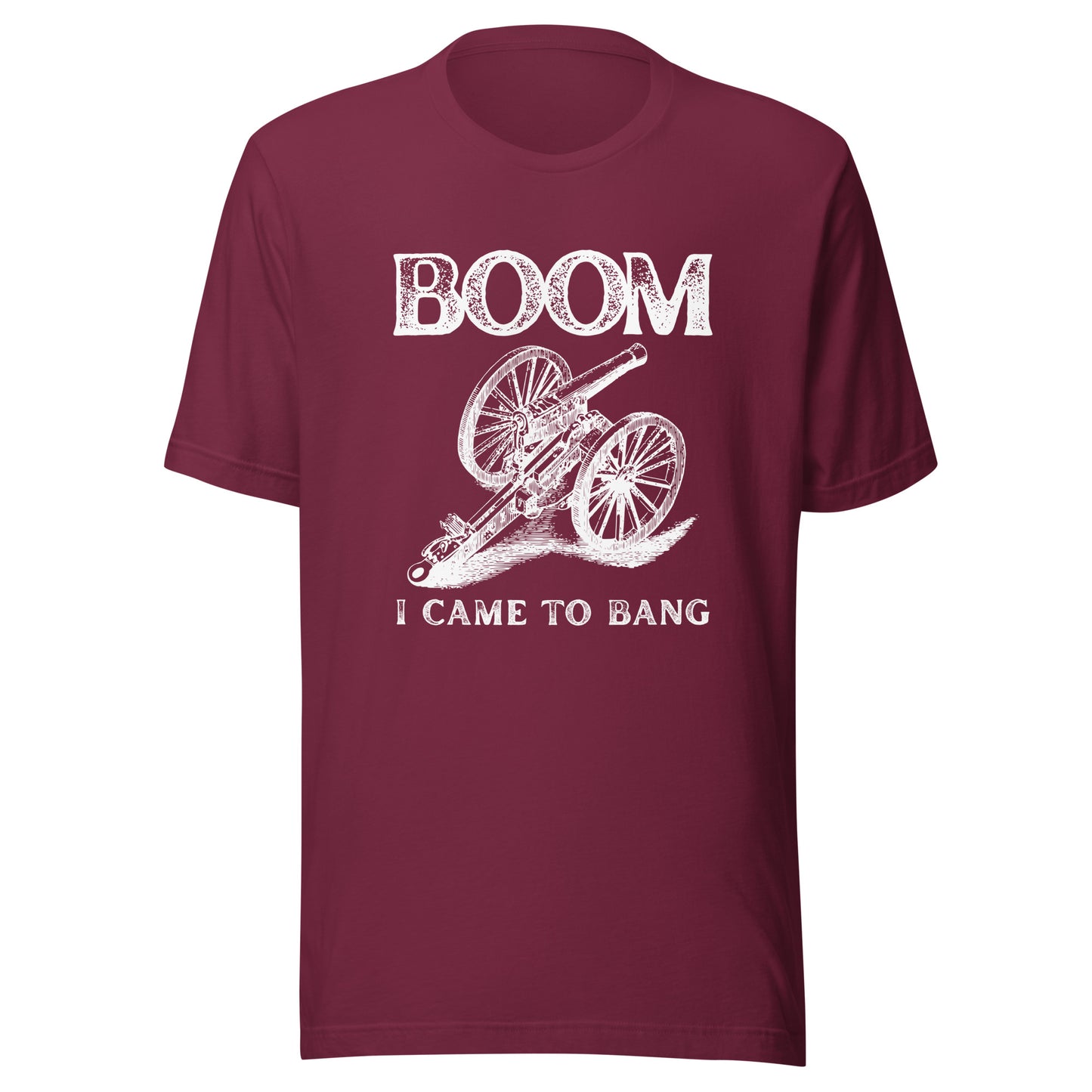 Canon BOOM I came to bang Unisex t-shirt