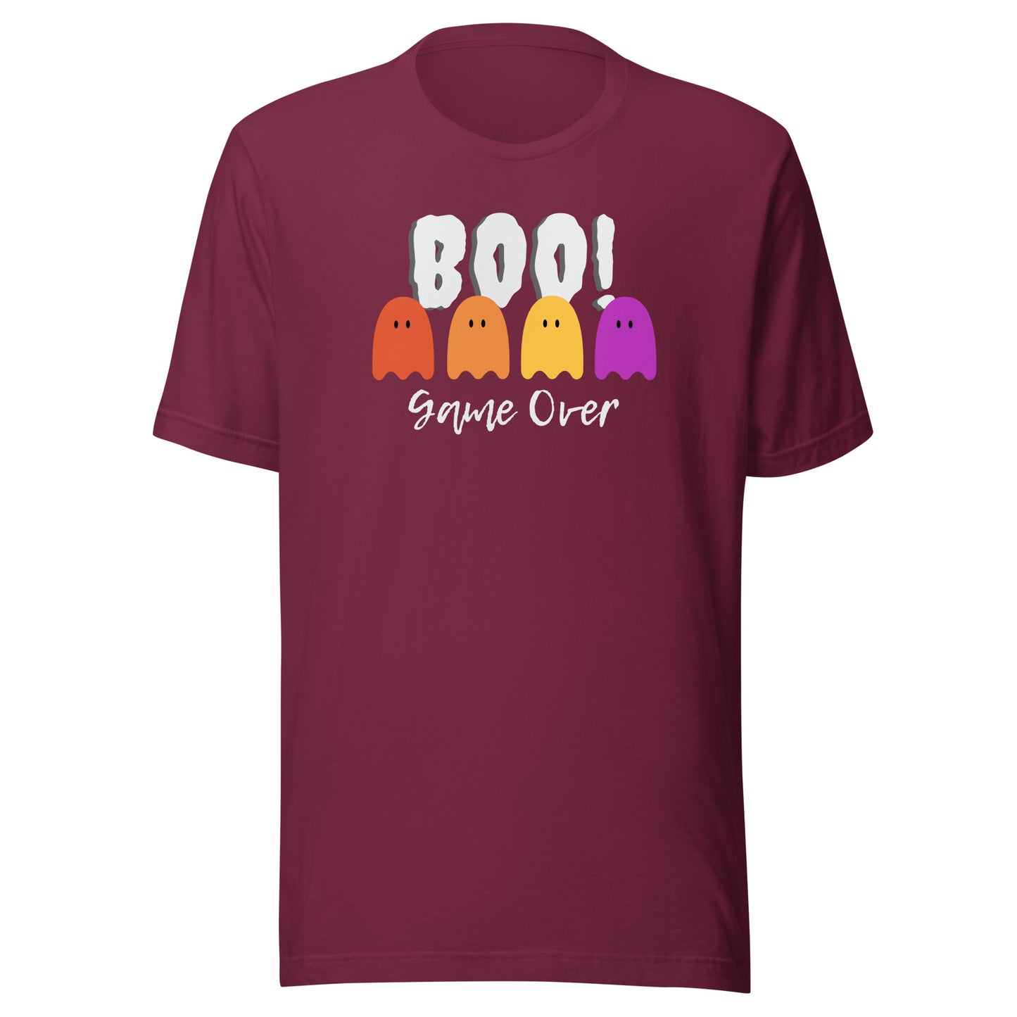 BOO! Game Over Ghosts Unisex t-shirt