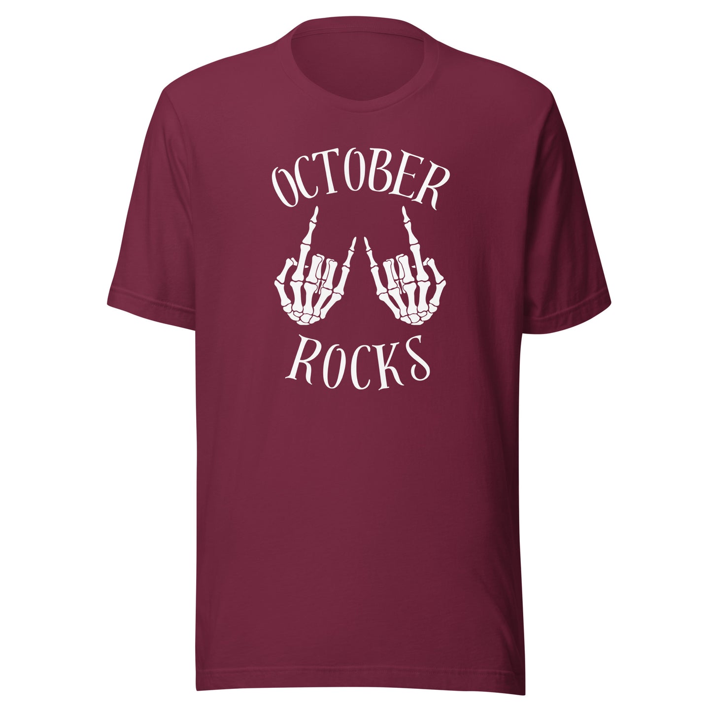 October Rocks Unisex t-shirt