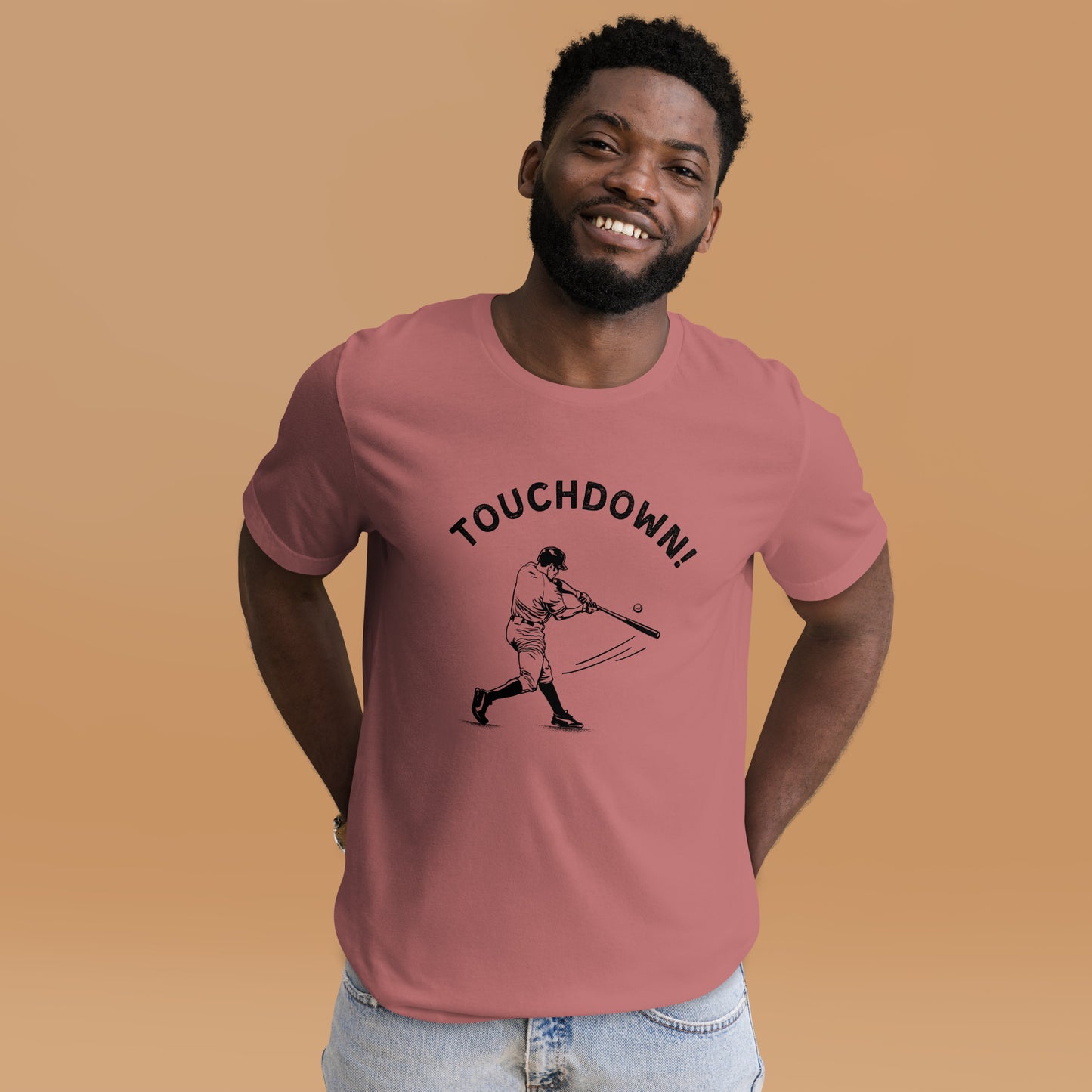 TOUCHDOWN! Baseball Unisex t-shirt